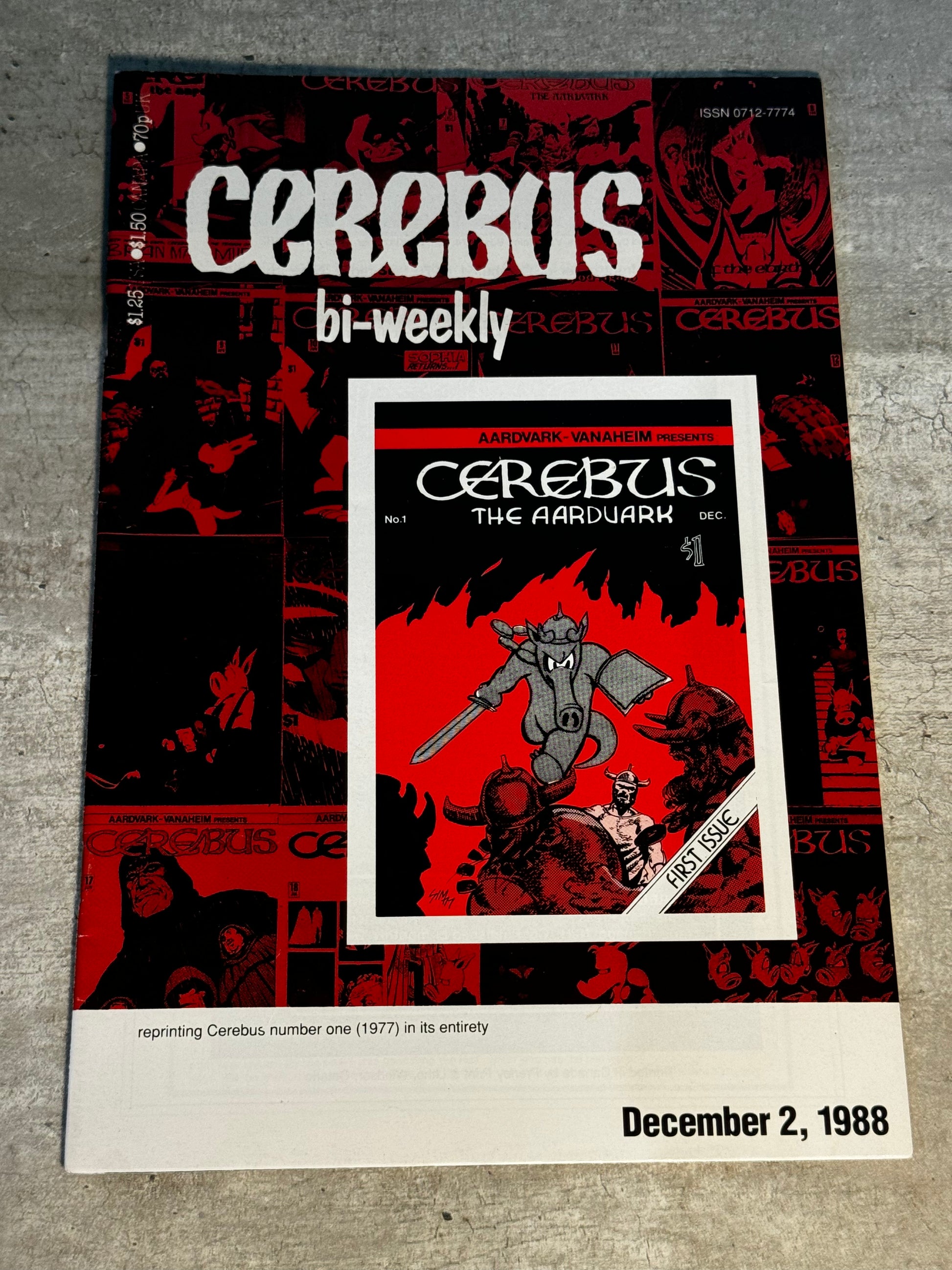 1988 - Aardvark-Vanaheim - Cerebus Bi-Weekly #1 - NM- - Eng 1