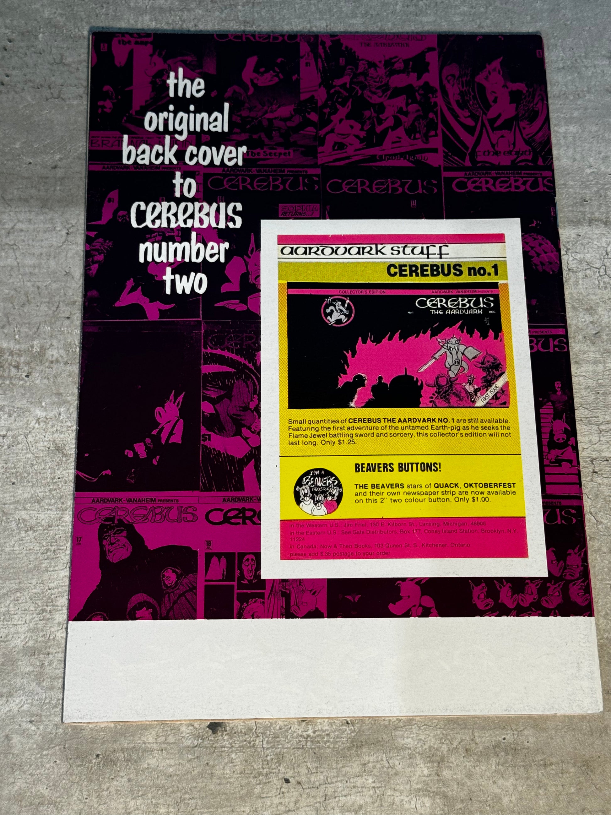 1988 - Aardvark-Vanaheim - Cerebus Bi-Weekly #2 - NM- - Eng - 2