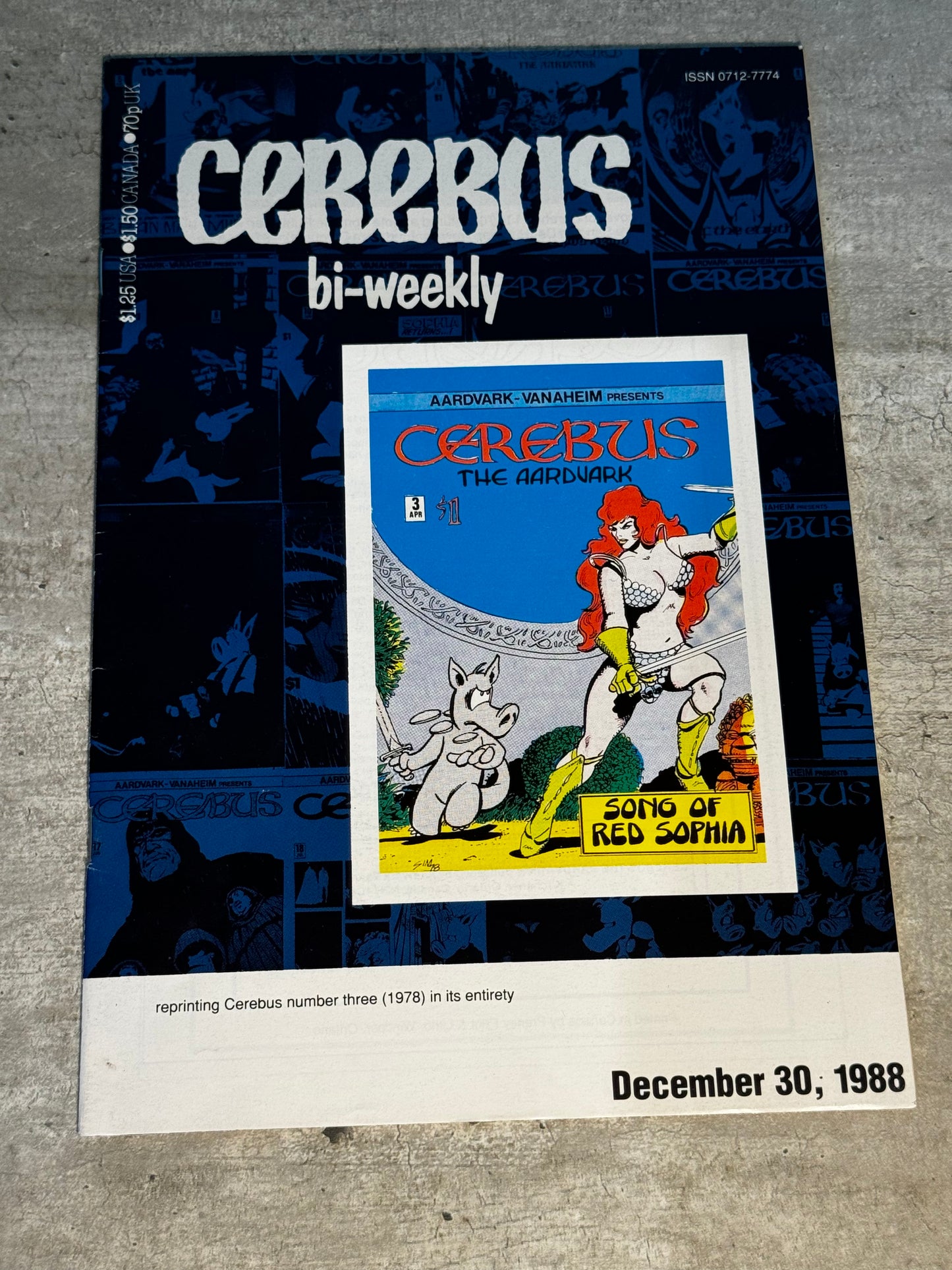 1988 - Aardvark-Vanaheim - Cerebus Bi-Weekly #3 - NM- - Eng 1