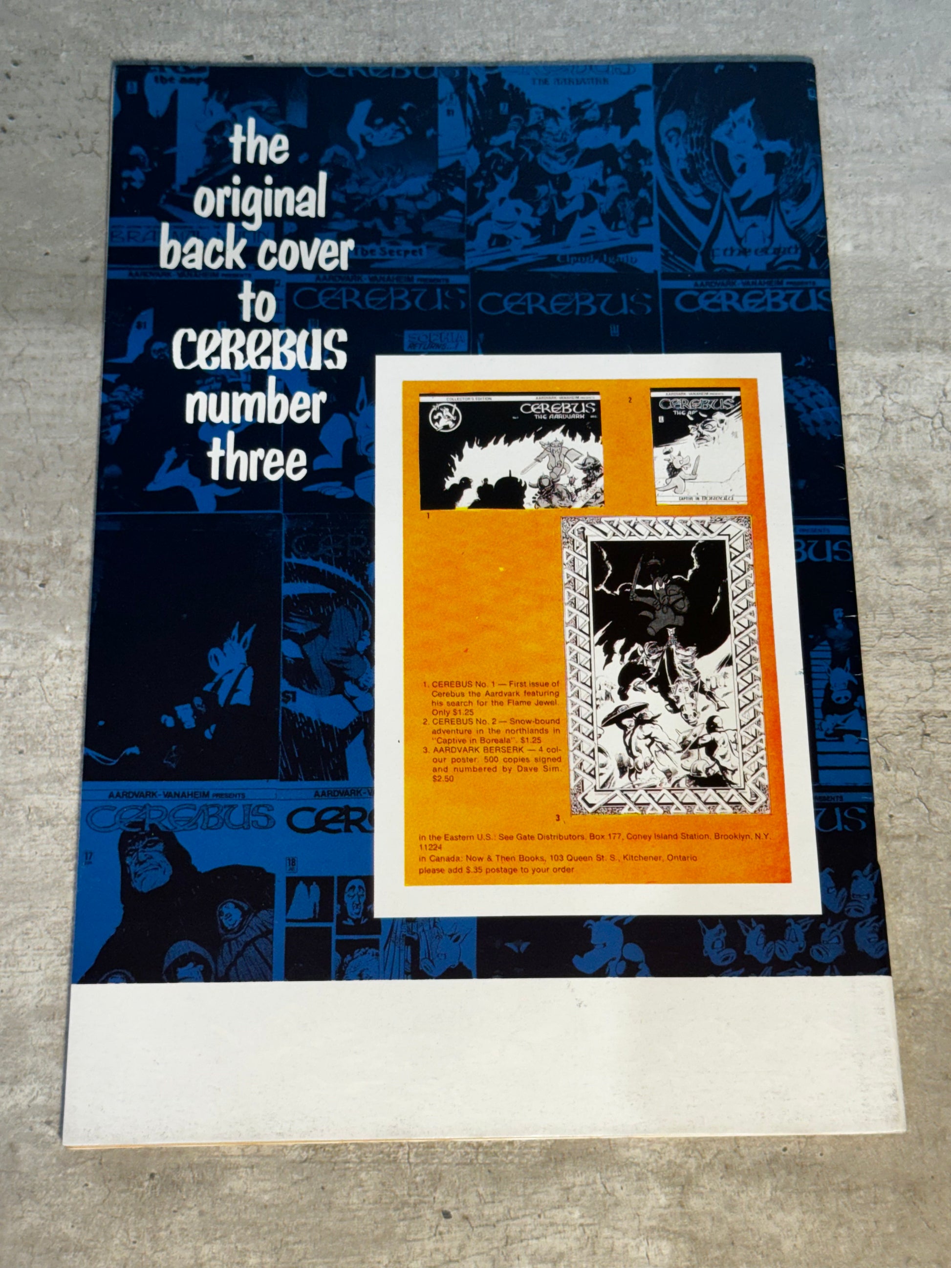 1988 - Aardvark-Vanaheim - Cerebus Bi-Weekly #3 - NM- - Eng - 2