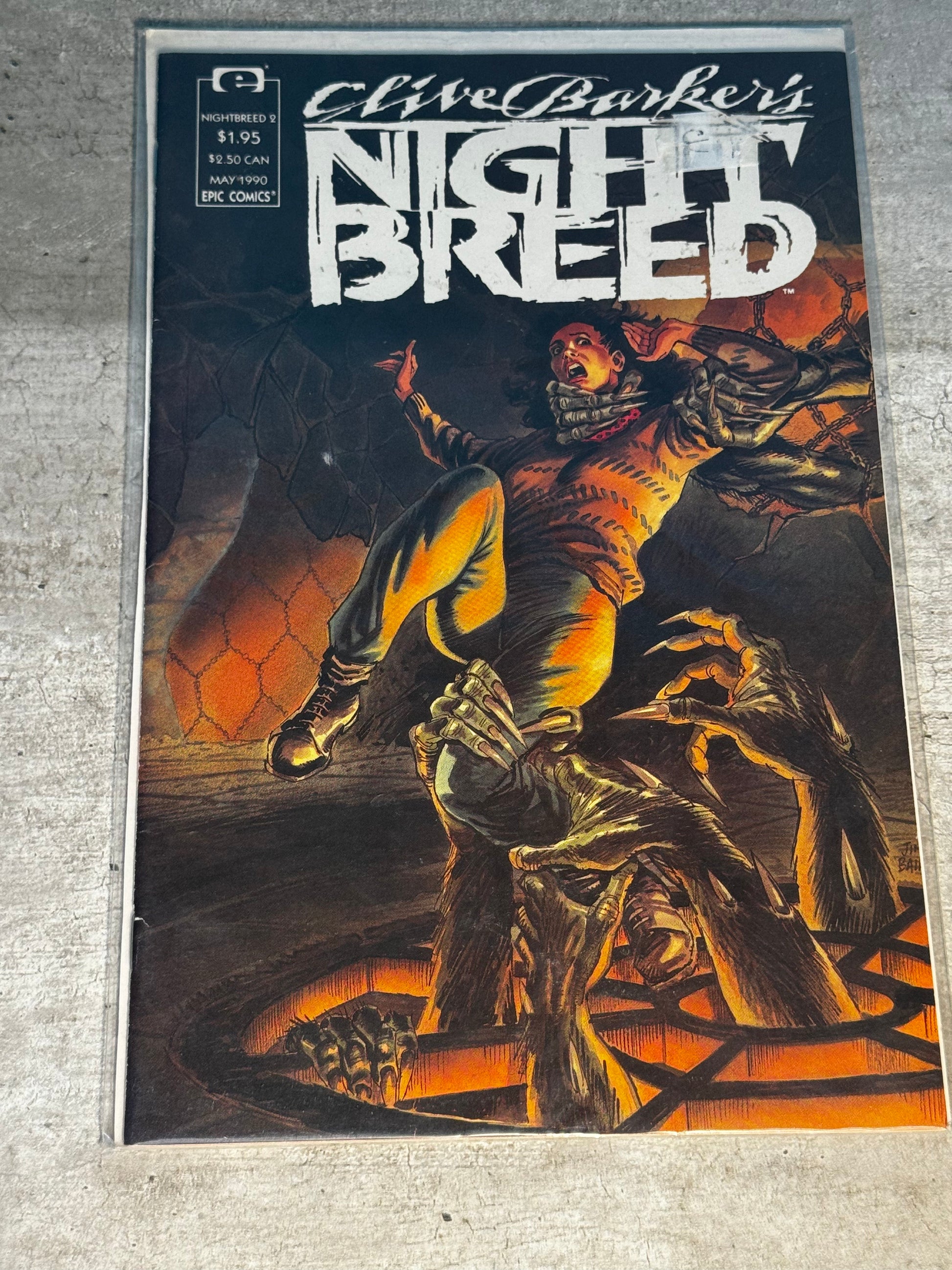 1990 - Marvel Comics - Clive Barker's: Night Breed (Marvel) #2 - VF+ - Eng 1