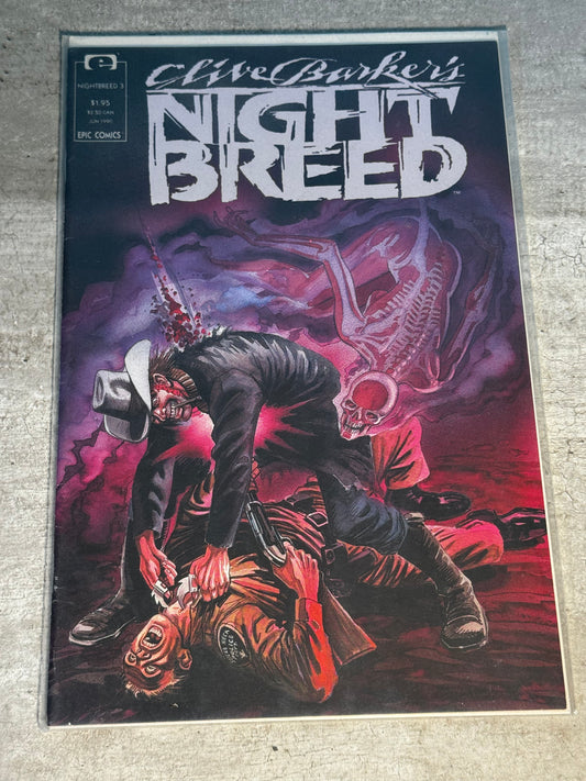 1990 - Marvel Comics - Clive Barker's: Night Breed (Marvel) #3 - VF+ - Eng 1