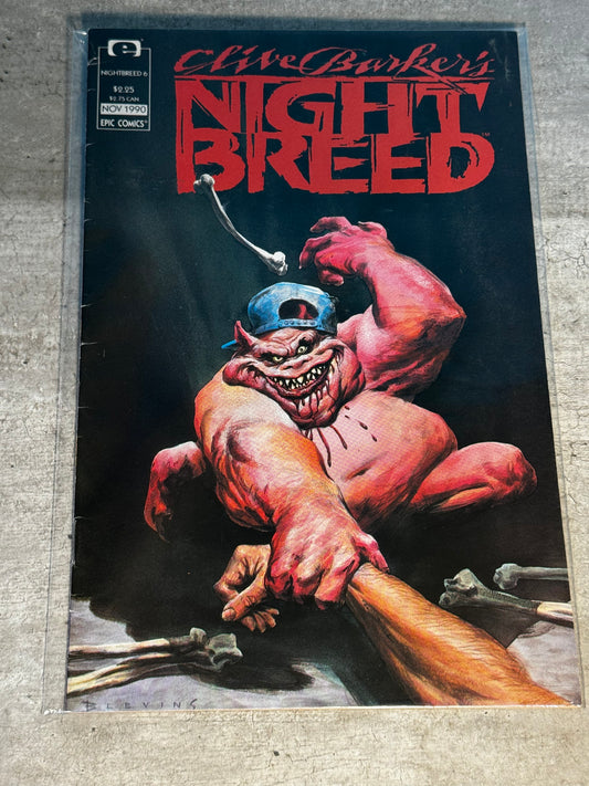 1990 - Marvel Comics - Clive Barker's: Night Breed (Marvel) #6 - VF+ - Eng 1