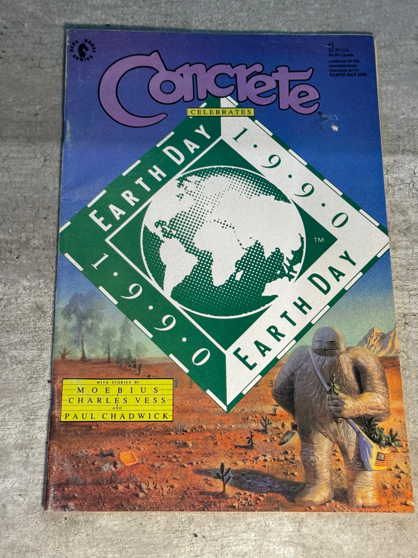 1990 - Dark Horse Comics - Concrete: Earth Day # - VF - Eng 1