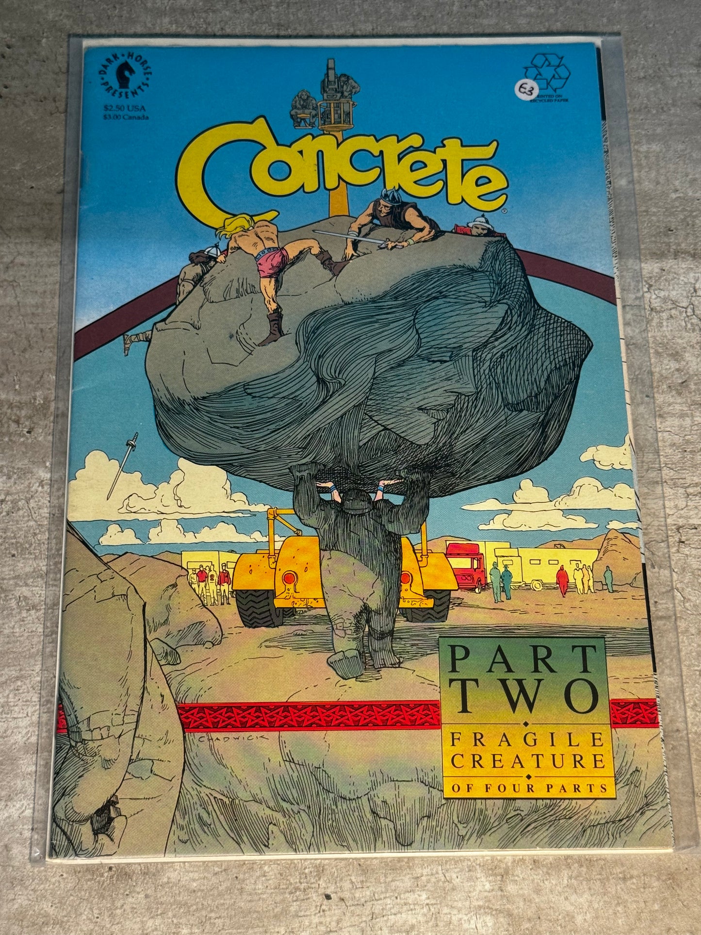 1991 - Dark Horse Comics - Concrete: Fragile Creature #2 - VF - Eng 1