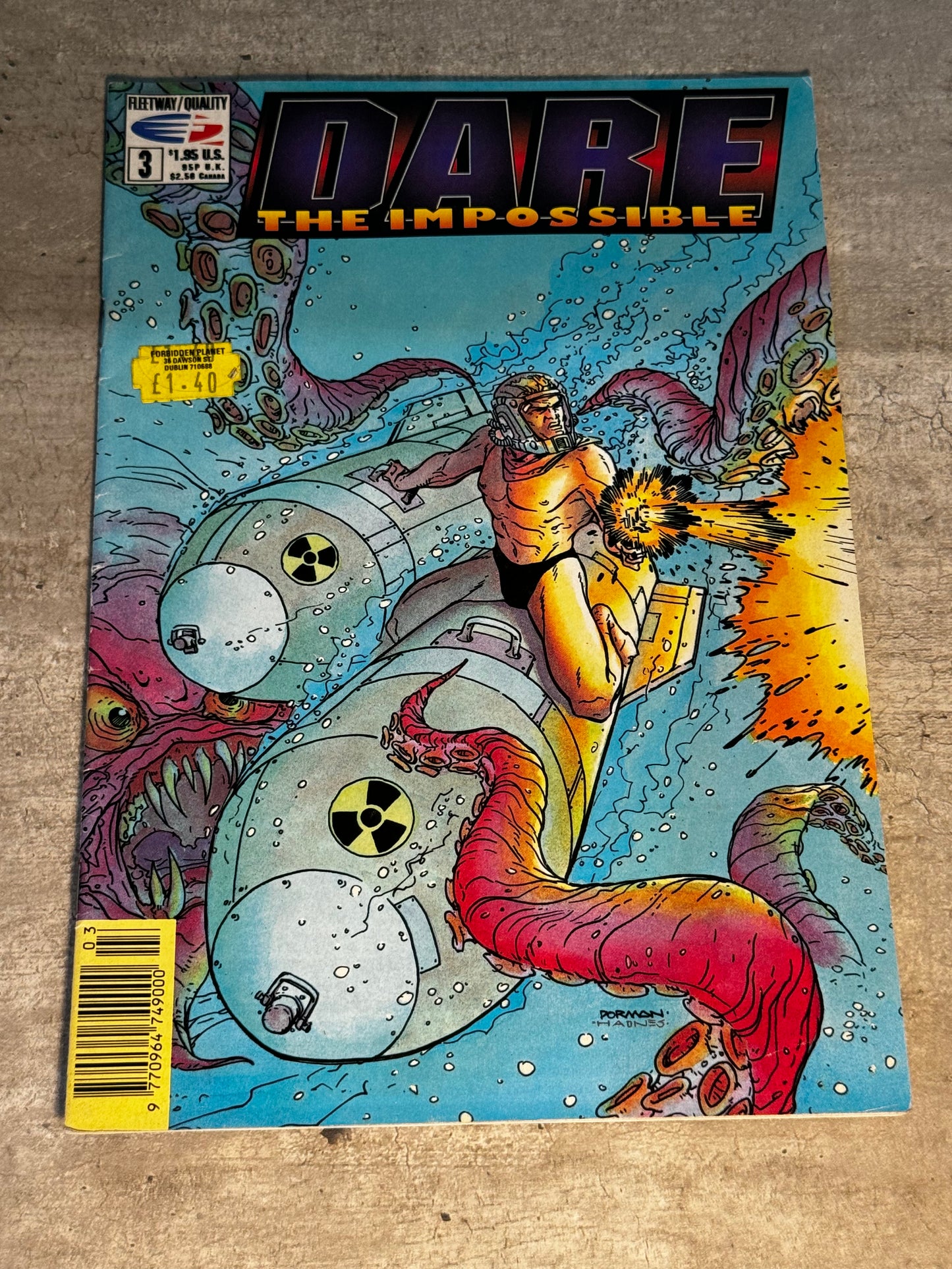 1992 - Fleetway - Dare the Impossible #3 - VF - Eng 1