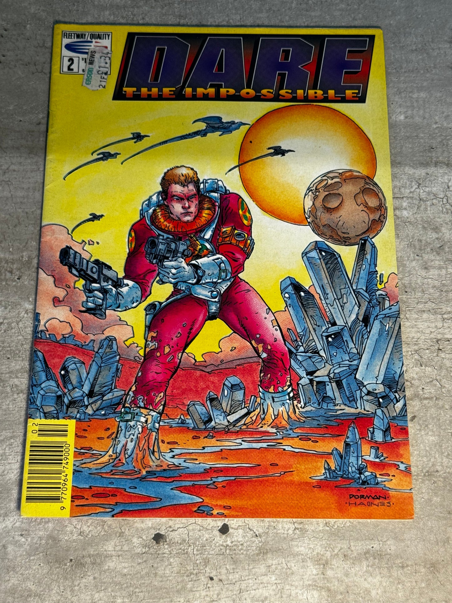 1992 - Fleetway - Dare the Impossible #2 - VF - Eng 1