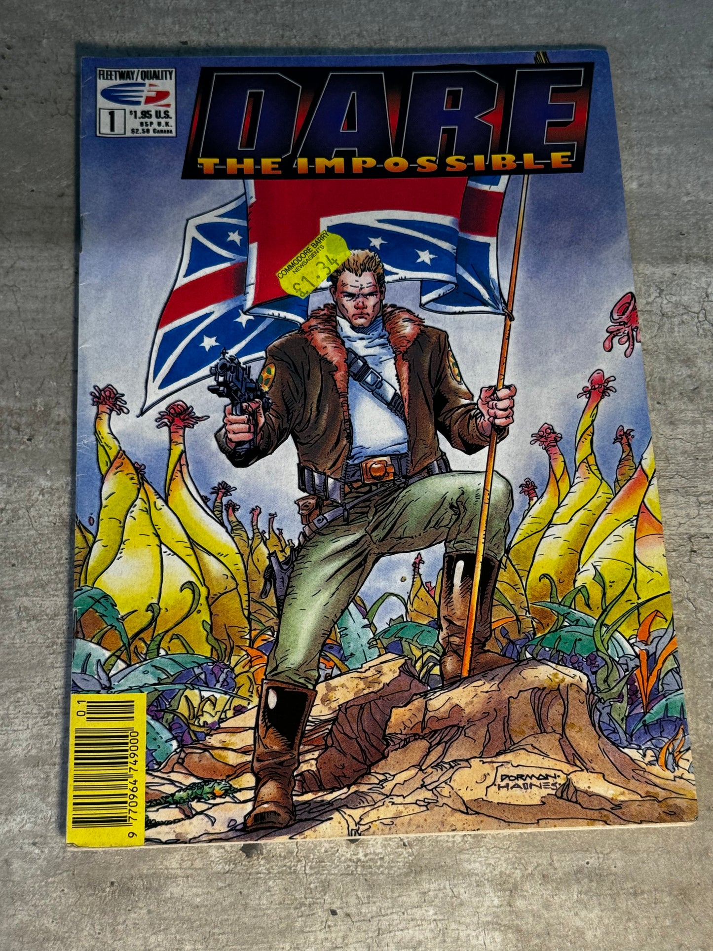 1992 - Fleetway - Dare the Impossible #1 - VF - Eng 1