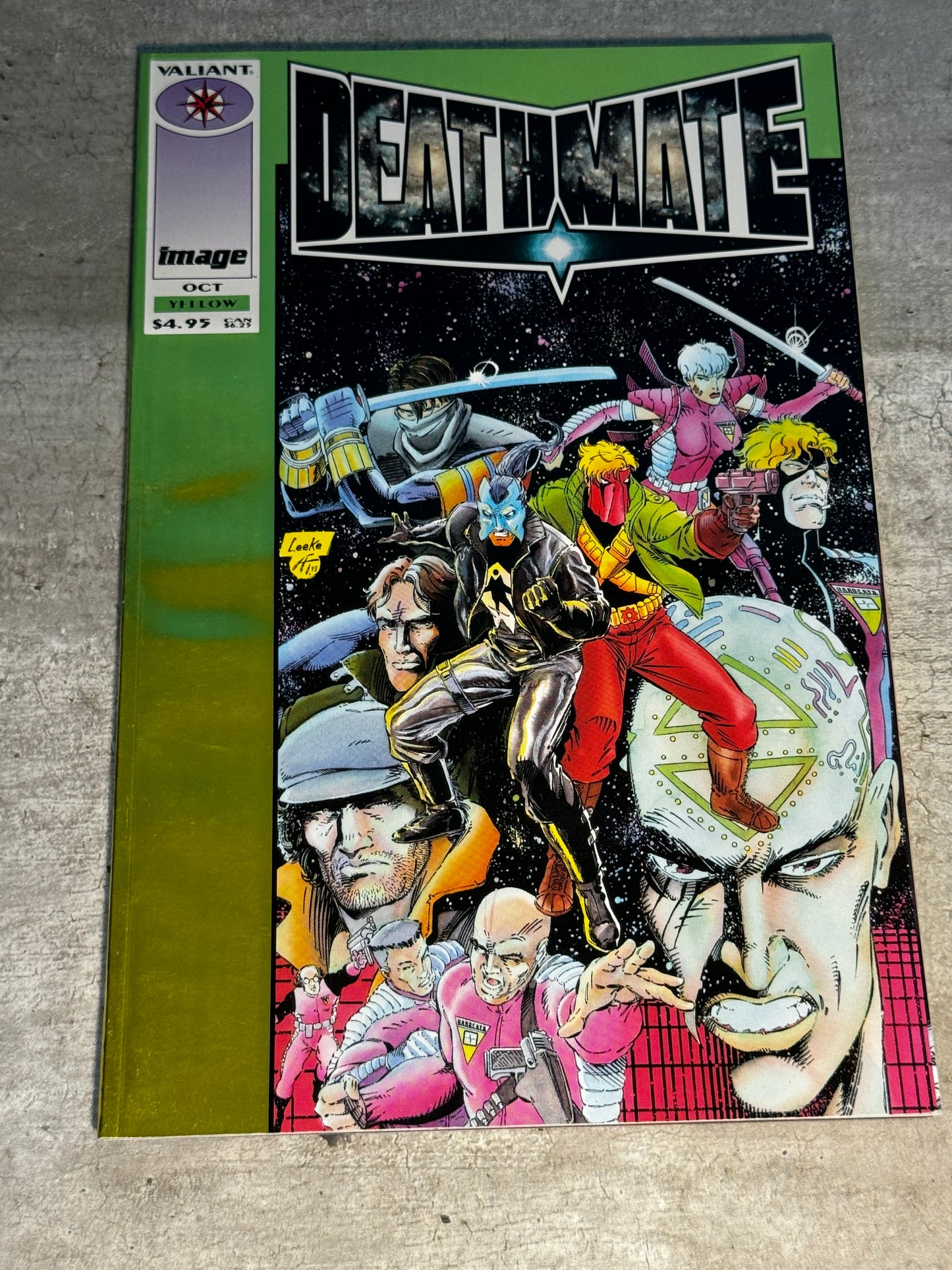 1993 - Image Comics and Valiant Comics - Deathmate #4 Var. A - VF/NM - Eng 1