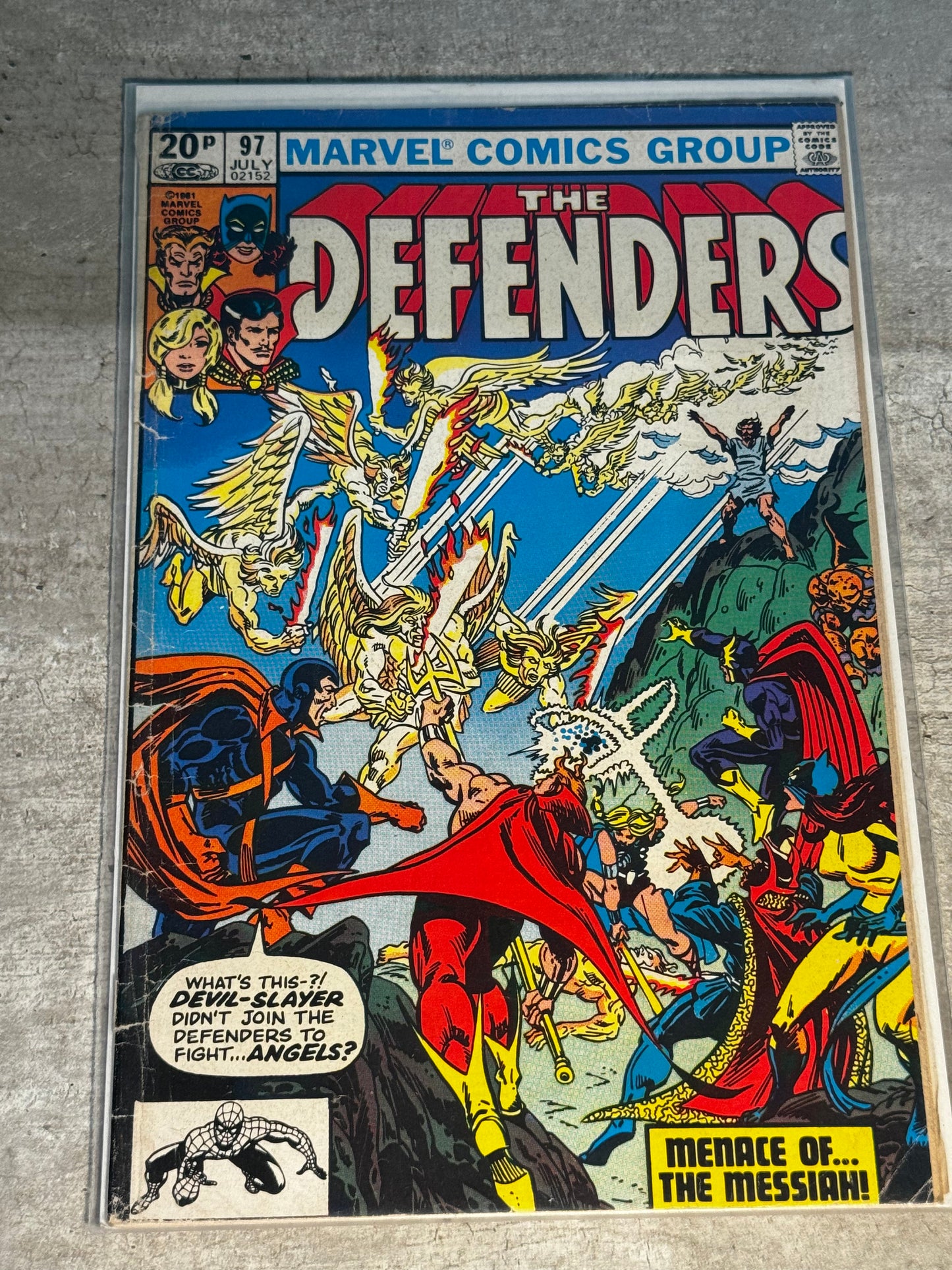 1981 - Marvel Comics - The Defenders, Vol. 1 #97 Var. C - F+ - Eng 1