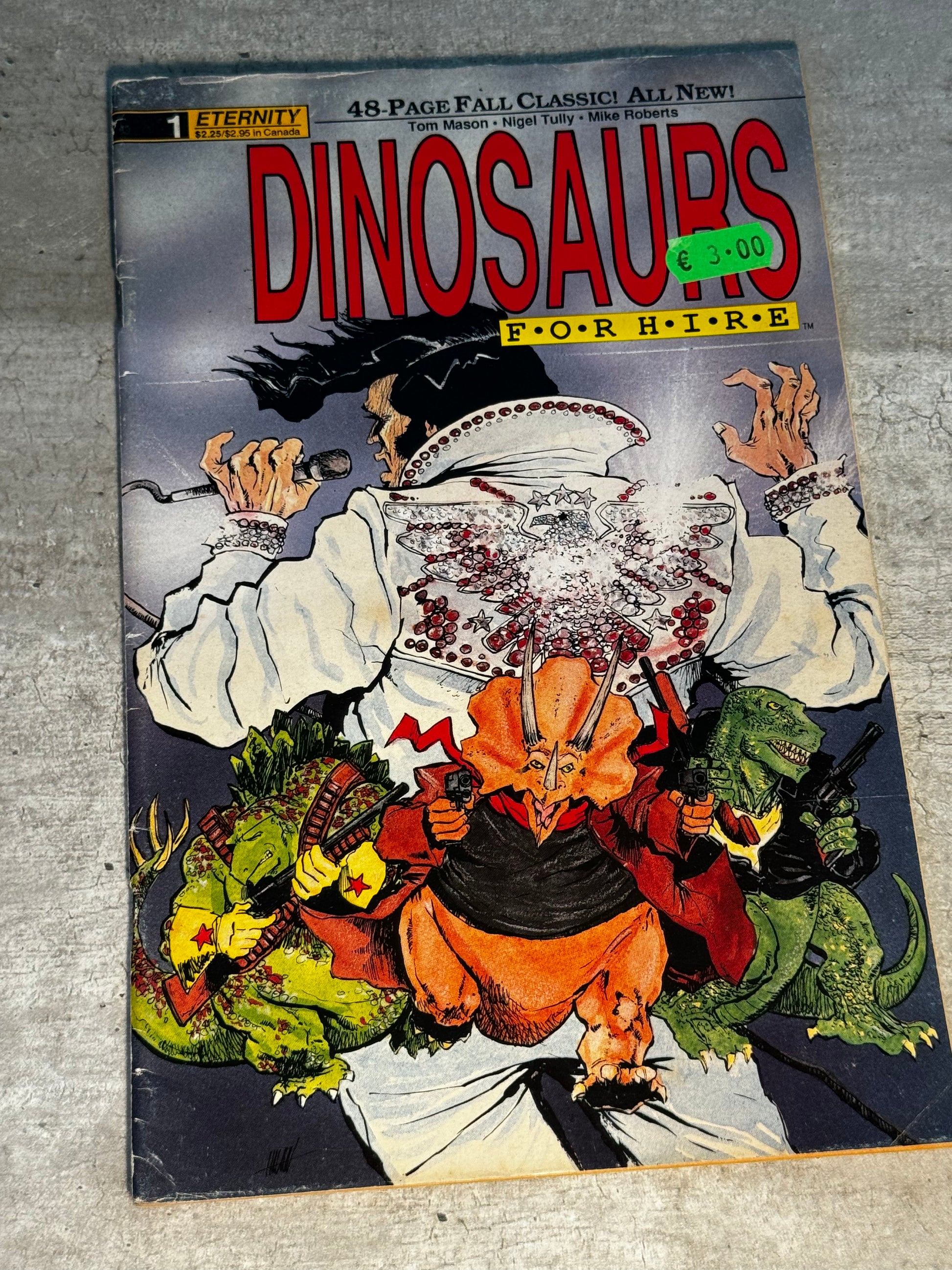 1988 - Malibu Comics - Dinosaurs for Hire Fall Classic #1 - F/VF - Eng 1