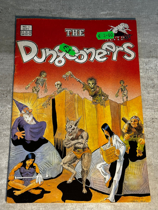 1986 - Silverwolf - Dungeoneers #1 - F/VF - Eng 1