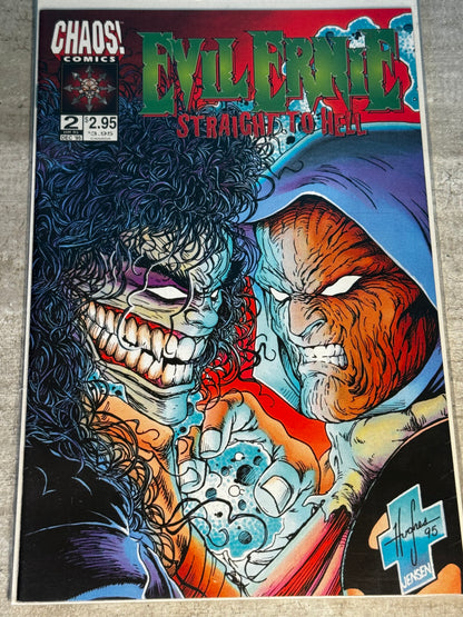 1995 - Chaos! Comics - Evil Ernie: Straight to Hell #2 Var. A - NM - Eng 1