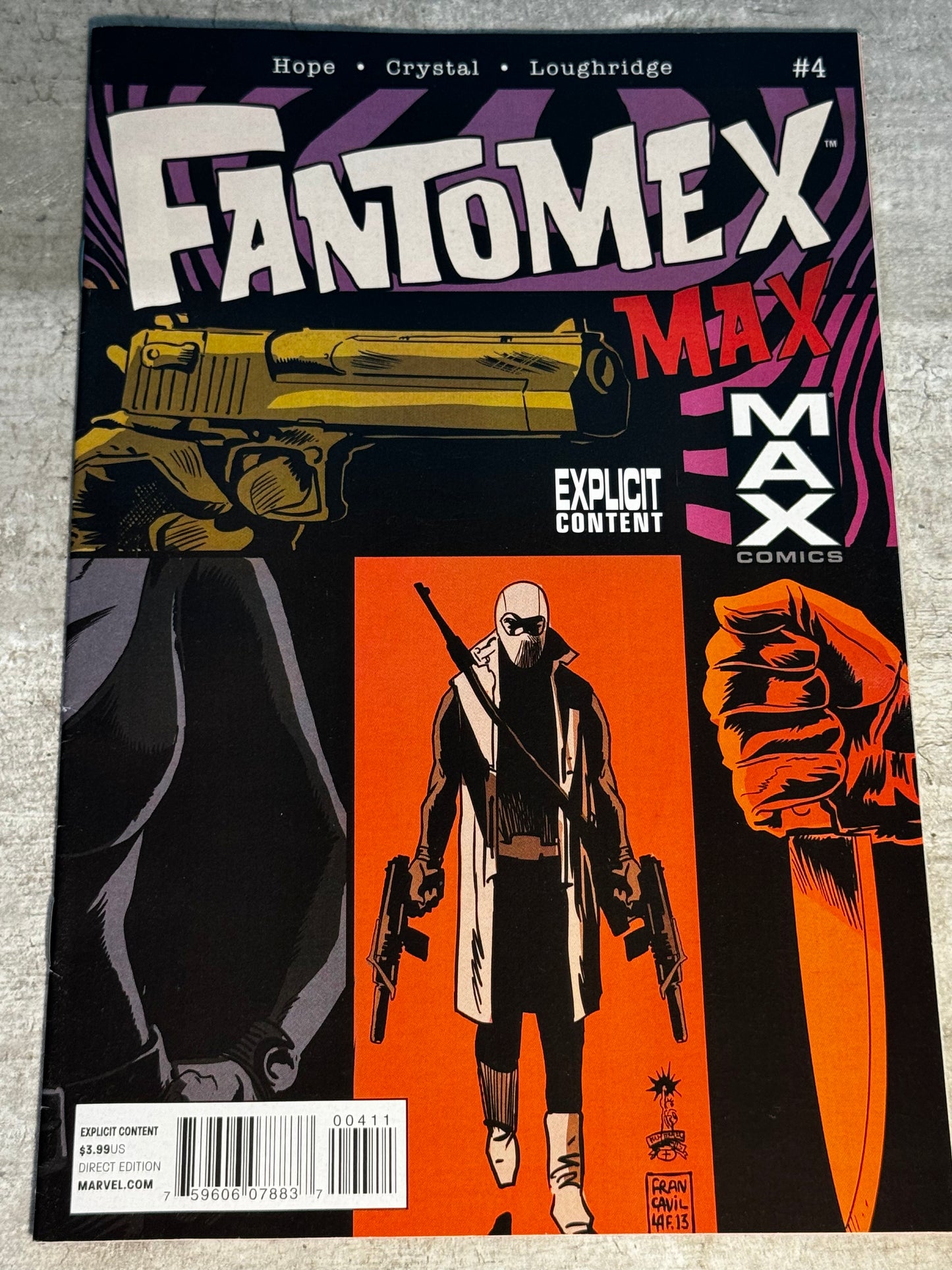 2014 - Marvel Comics - Fantomex Max #4 - VF/NM - Eng 1