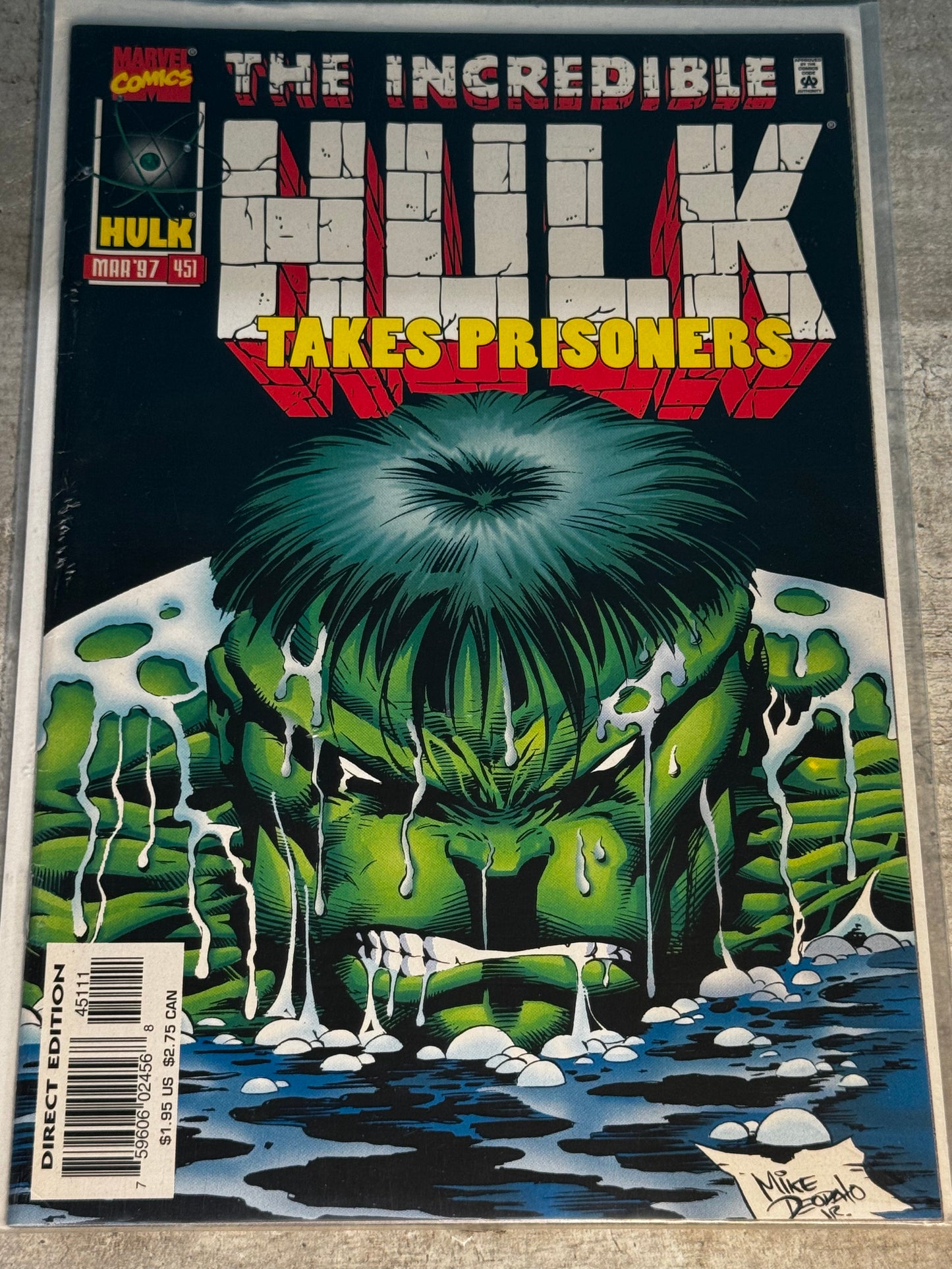 1997 - Marvel Comics - The Incredible Hulk, Vol. 1 #451 Var. A - VF+ - Eng 1