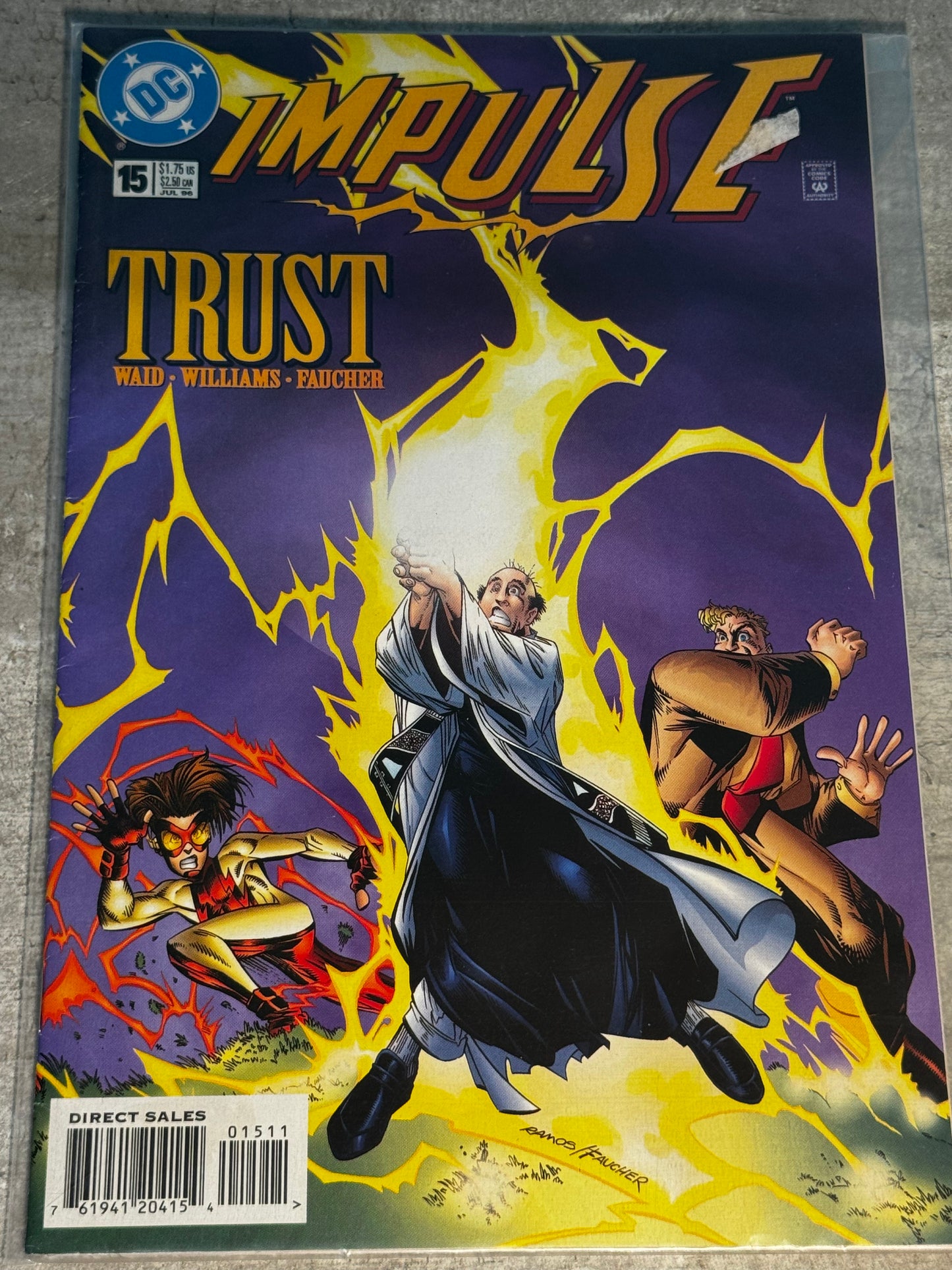 1996 - DC Comics - Impulse #15 Var. A - VF/NM - Eng 1