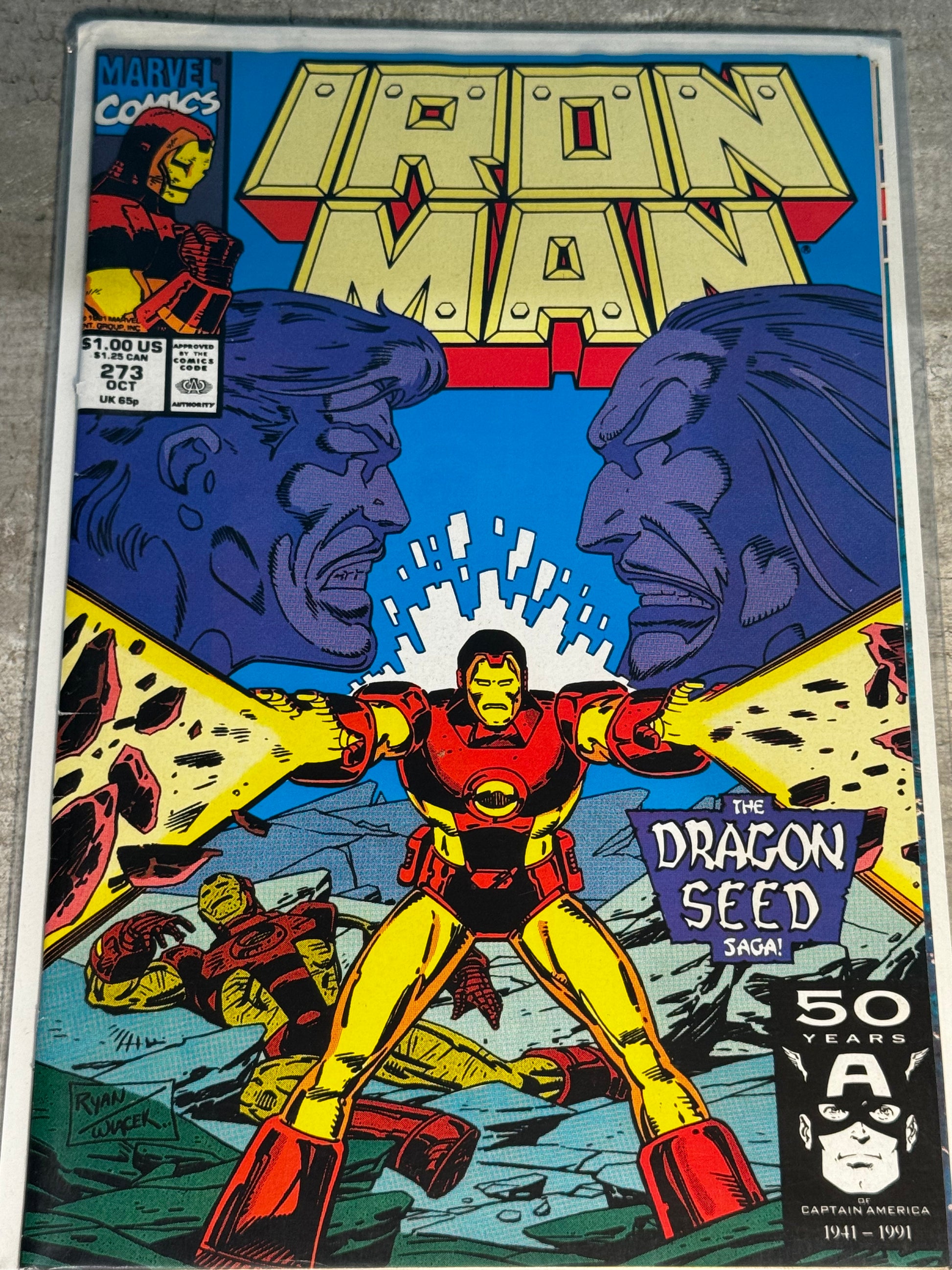 1991 - Marvel Comics - Iron Man, Vol. 1 #273 Var. A - VF - Eng 1