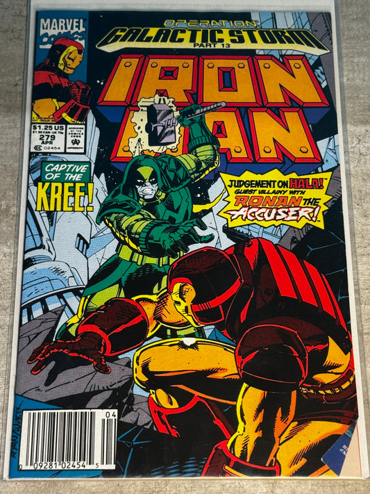 1992 - Marvel Comics - Iron Man, Vol. 1 #279 Var. B - VF - Eng 1