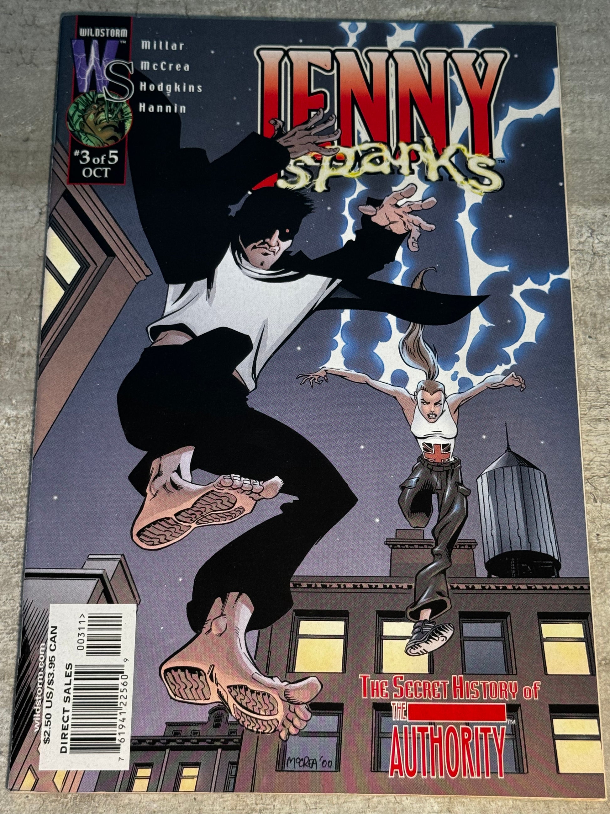 2000 - Jenny Sparks: The Secret History Of The Authority #3 - NM- - Eng 1