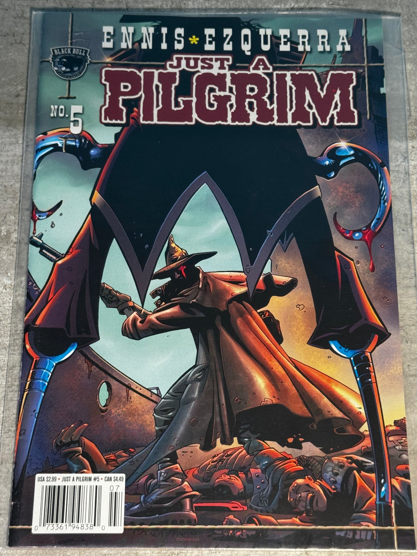 2001 - Black Bull Comics - Just A Pilgrim #5 - VF/NM - Eng 1