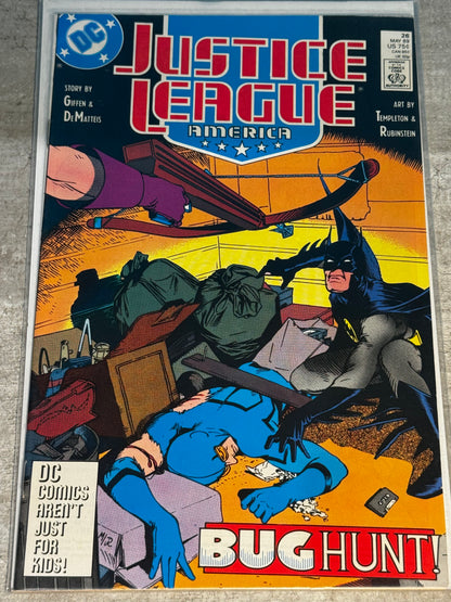 1989 - Justice League / International / America #26 Var. A - VF+ - Eng 1