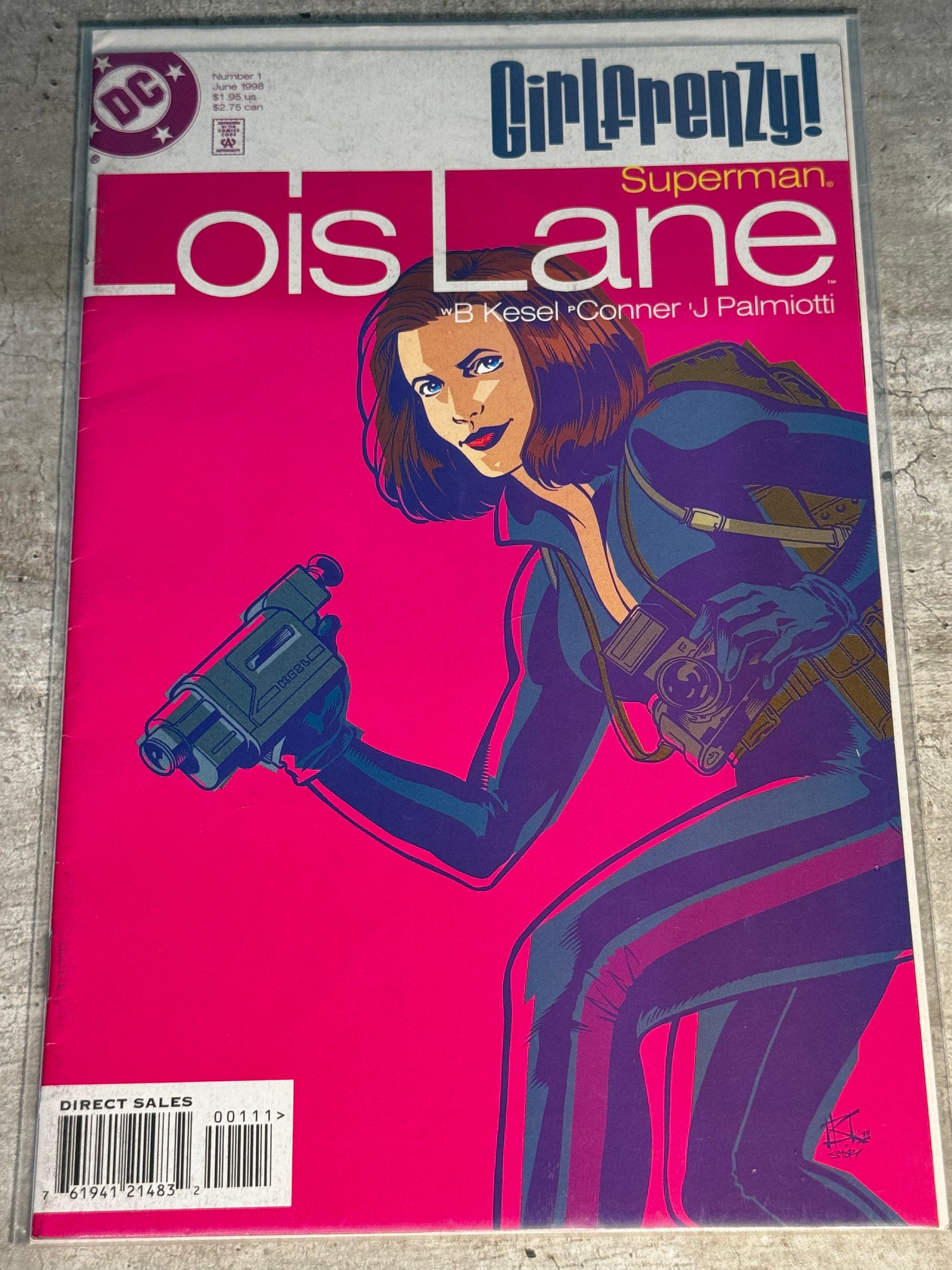 1998 - DC Comics - Superman: Lois Lane - Girlfrenzy #1 Var. A - VF+ - Eng 1