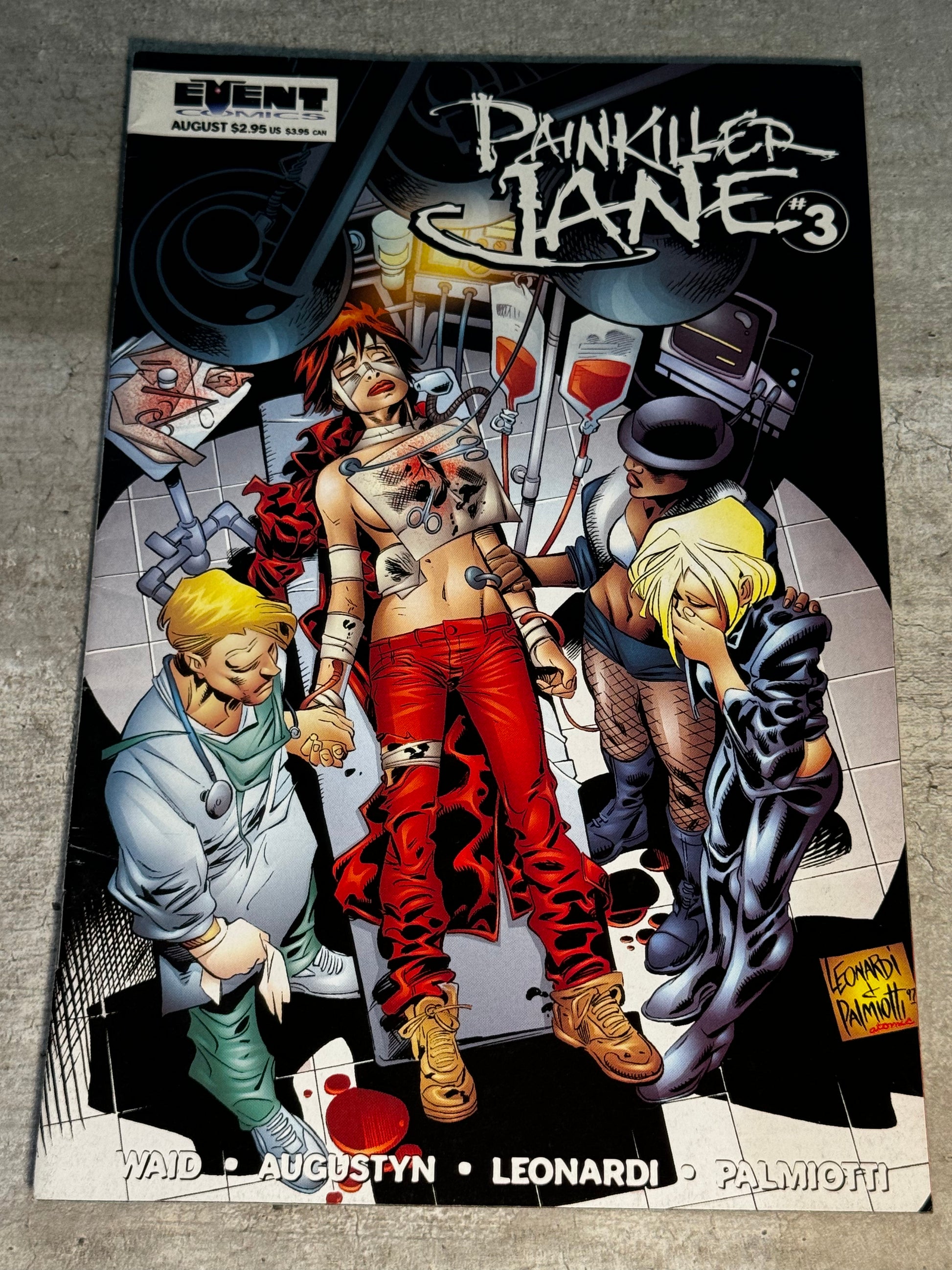 1997 - Event Comics - Painkiller Jane, Vol. 1 #3 Var. B - NM- - Eng 1