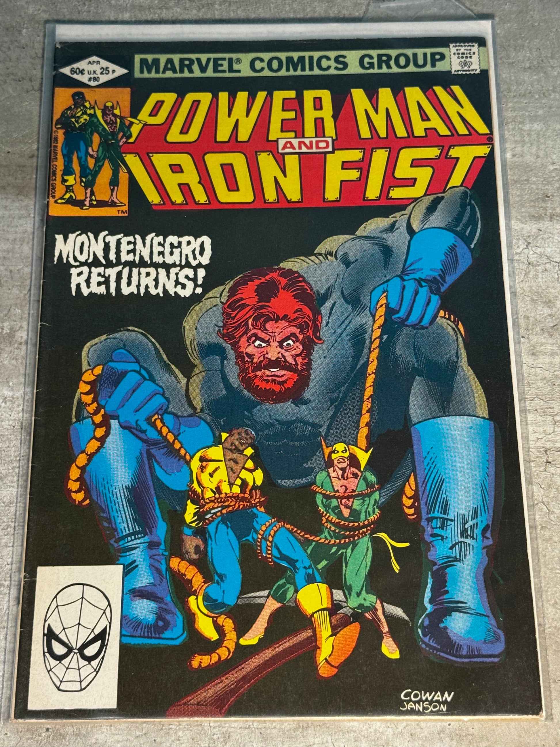 1982 - Marvel Comics - Power Man And Iron Fist, Vol. 1 #80 Var. A - F+ - Eng 1