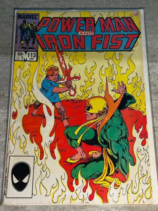 1985 - Marvel Comics - Power Man And Iron Fist, Vol. 1 #113 Var. A - F+ - Eng 1