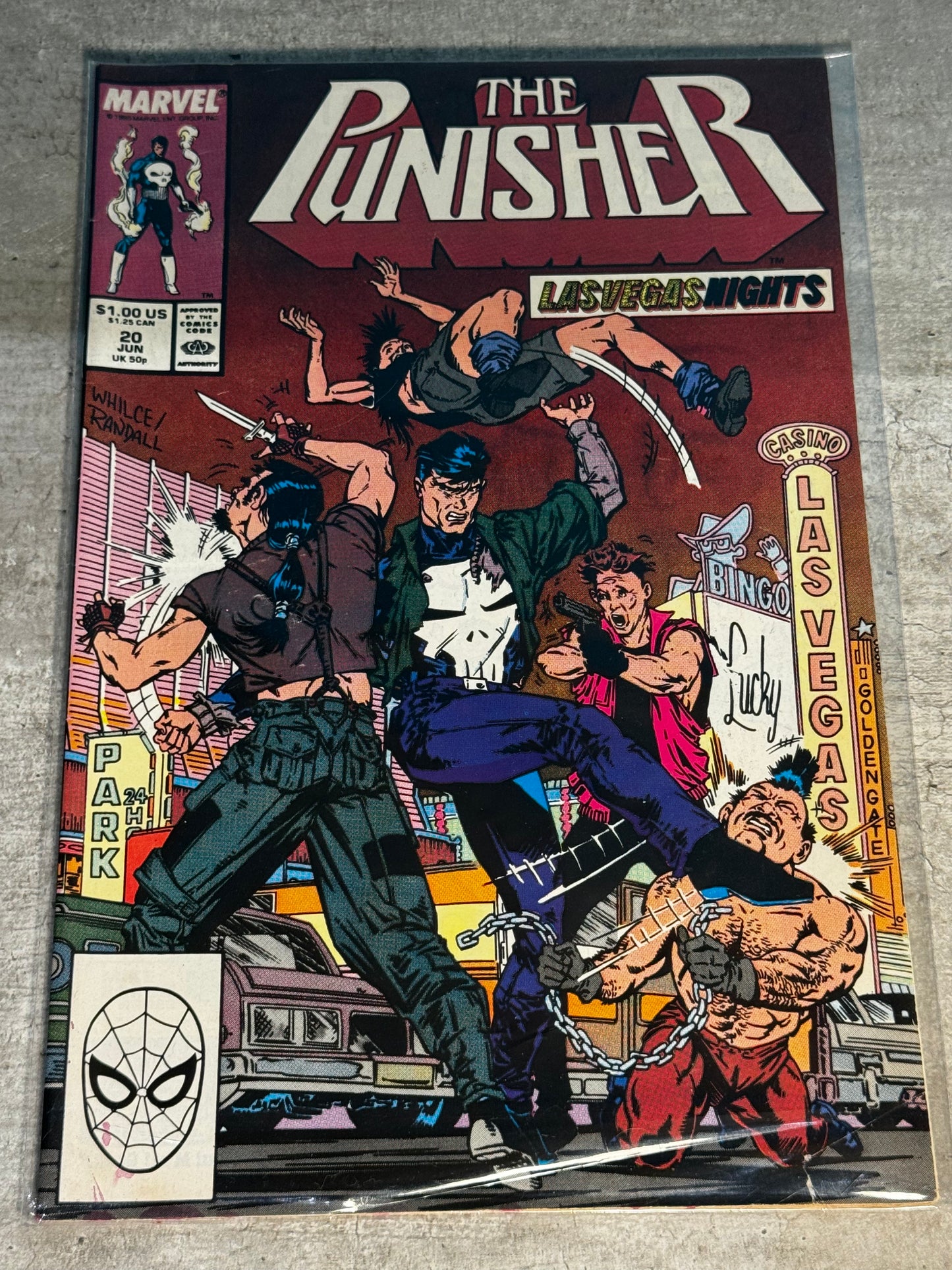 1989 - Marvel Comics - The Punisher, Vol. 2 #20 Var. A - VF+ - Eng 1