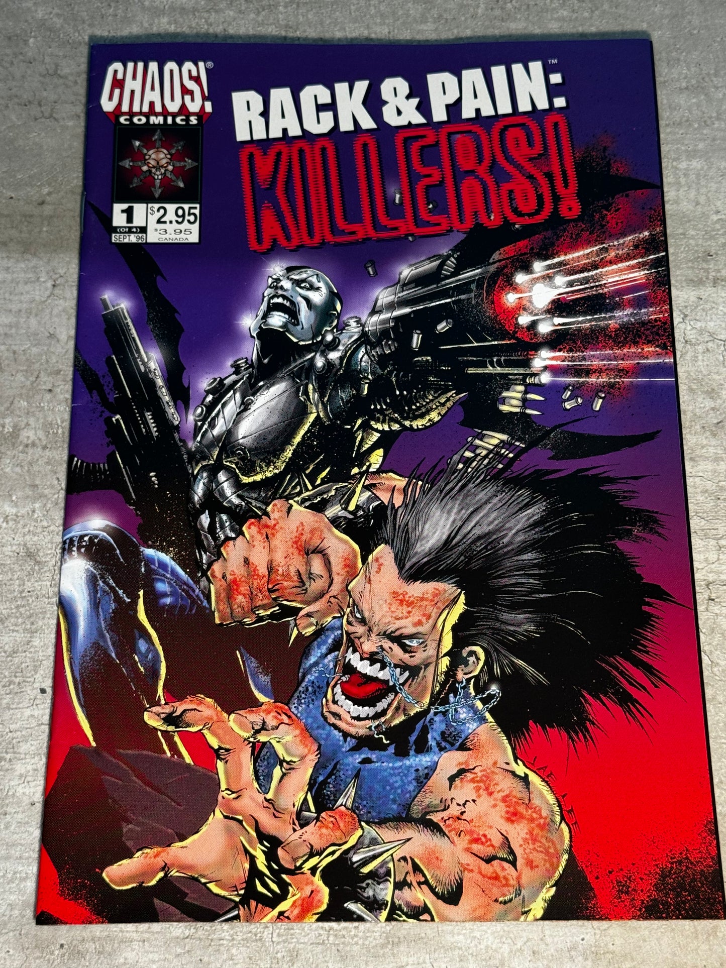 1996 - Chaos! Comics - Rack & Pain: Killers #1 - NM- - Eng 1