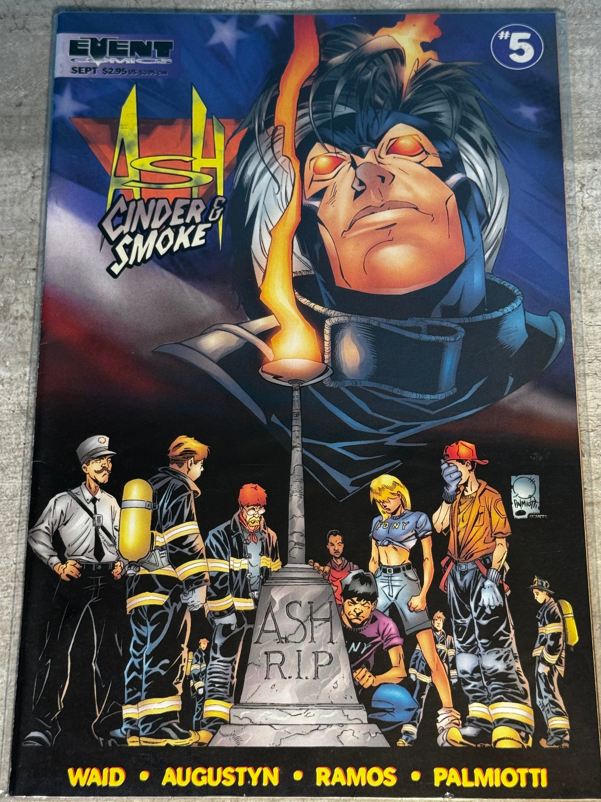 1997 - Event Comics - Ash: Cinder & Smoke #5 Var. A - NM+ - Eng 1