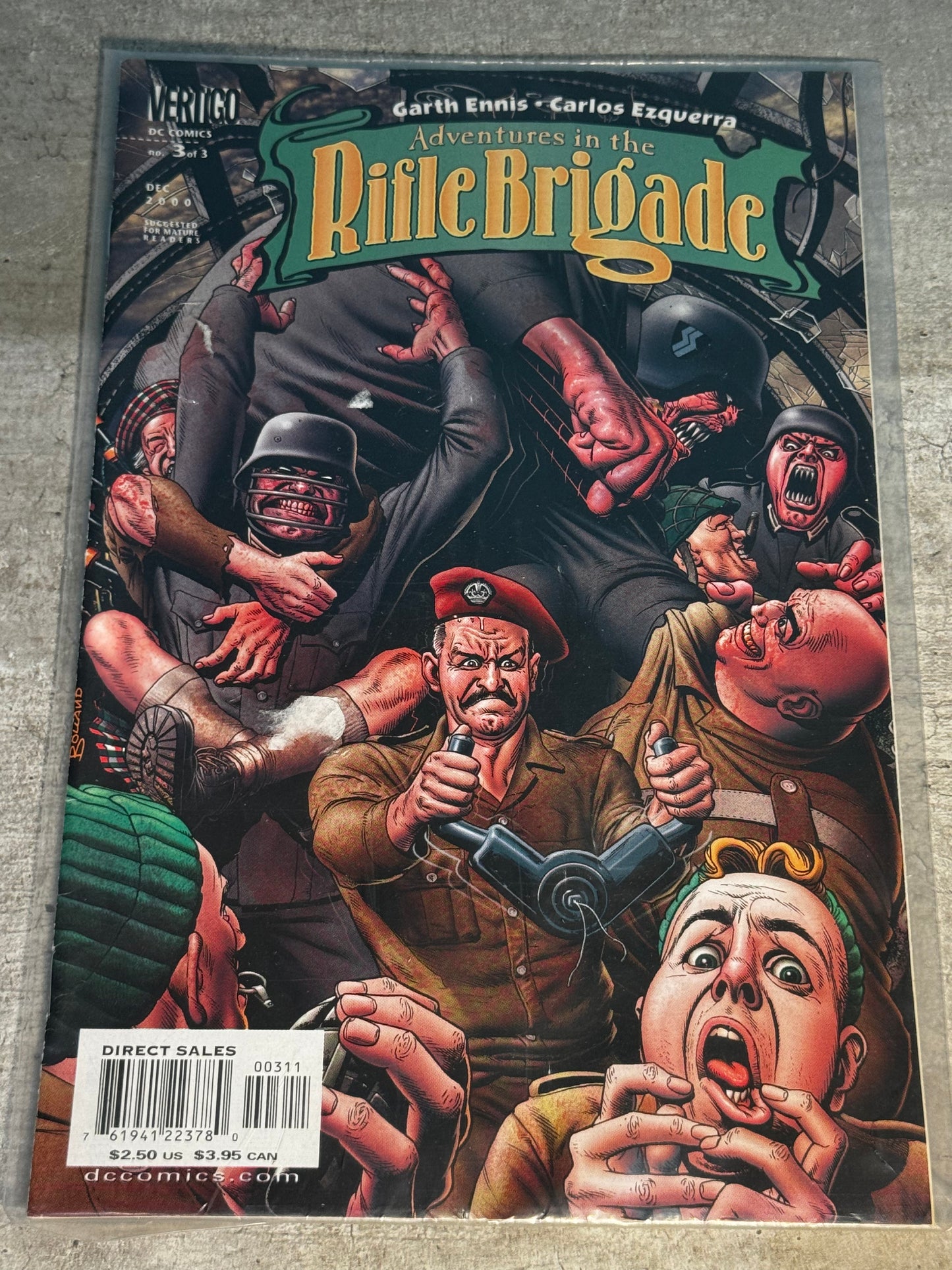 2000 - DC Comics - Adventures in the Rifle Brigade #3 - F/VF - Eng 1