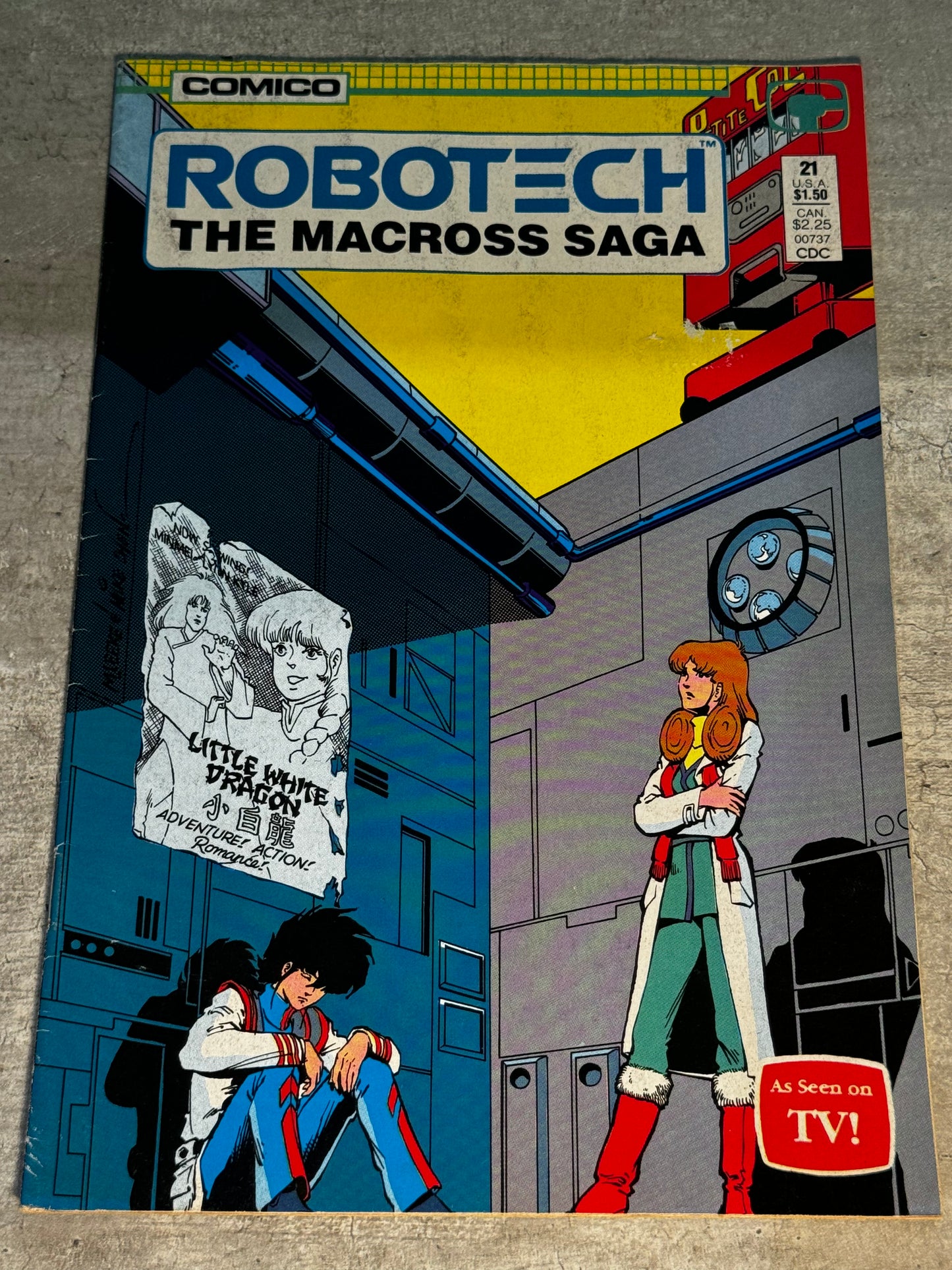 1987 - Comico - Robotech: The Macross Saga #21 - F+ - Eng 1