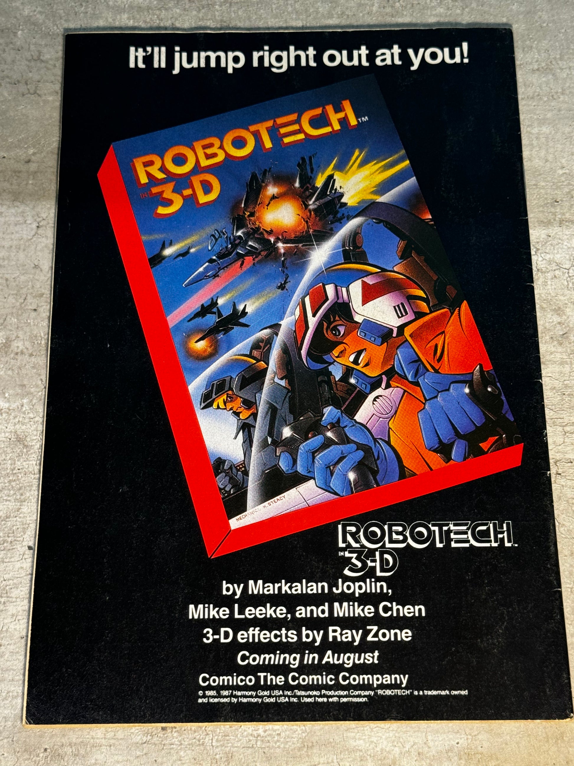 1987 - Comico - Robotech: The Macross Saga #21 - F+ - Eng - 2