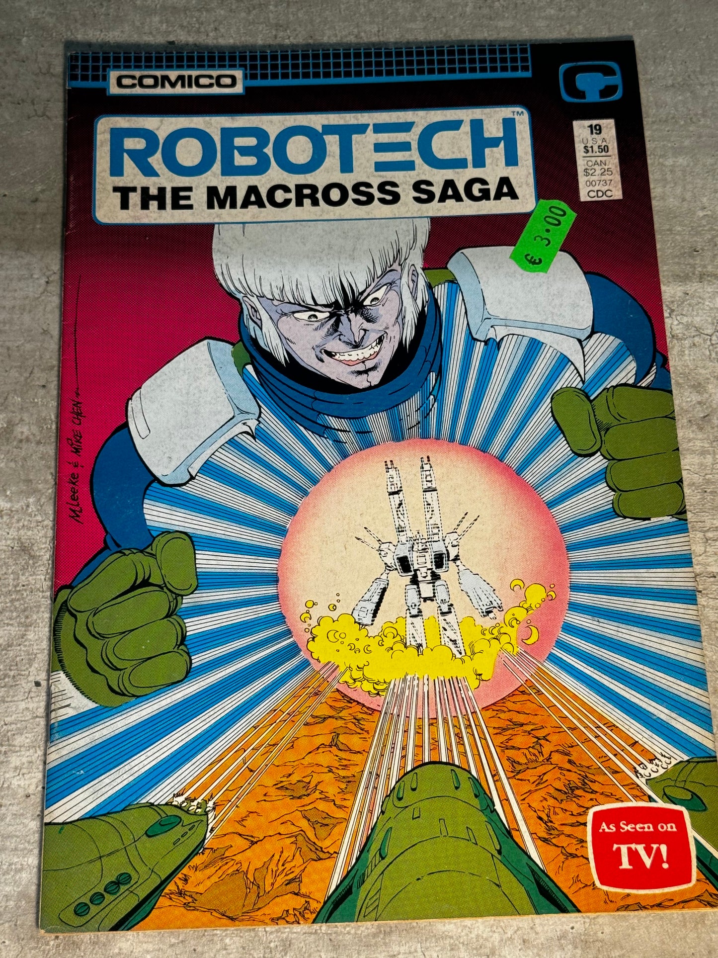 1987 - Comico - Robotech: The Macross Saga #19 - F+ - Eng 1