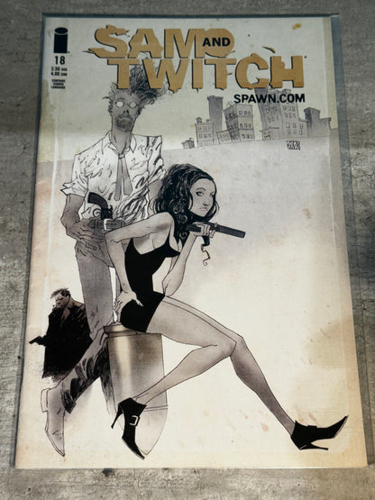 2001 - Image Comics - Sam & Twitch #18 - NM- - Eng 1