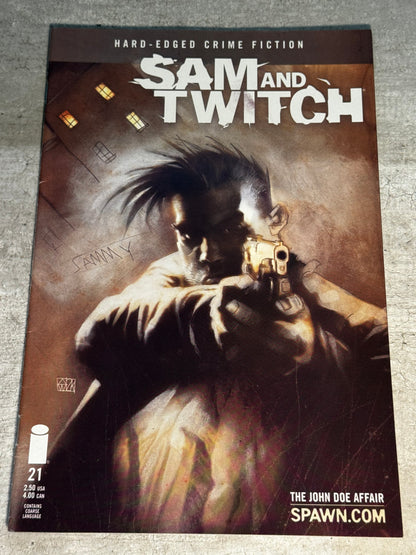 2001 - Image Comics - Sam & Twitch #21 - NM- - Eng 1