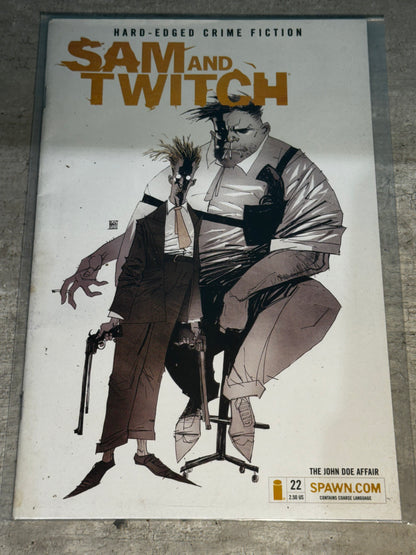 2001 - Image Comics - Sam & Twitch #22 - NM- - Eng 1