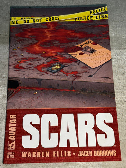 2002 - Avatar Press - Scars #1 Var. A - VF/NM - Eng 1