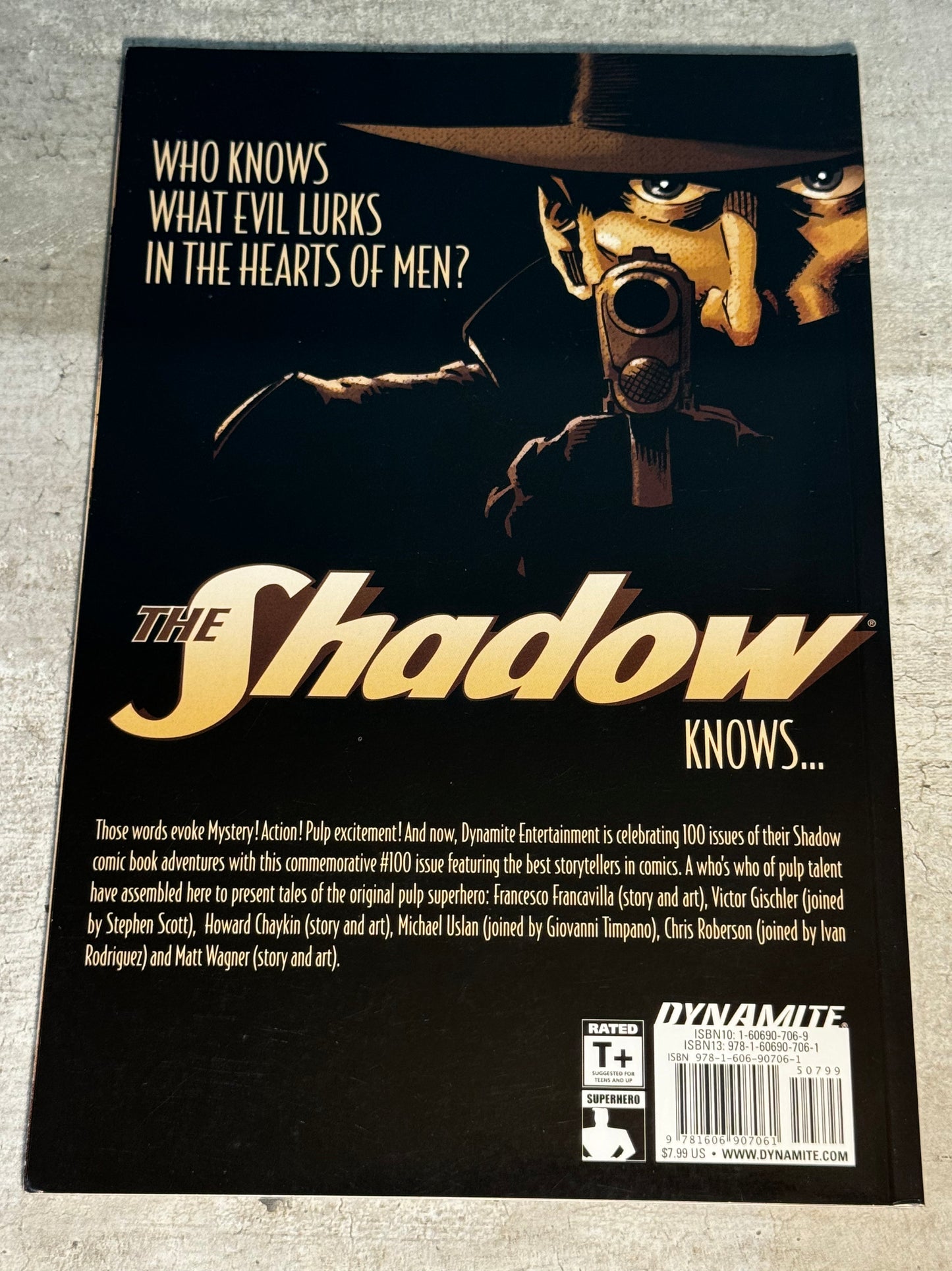 2015 - The Shadow (Dynamite Entertainment), Vol. 1 #100 Var. A - NM - Eng - 2