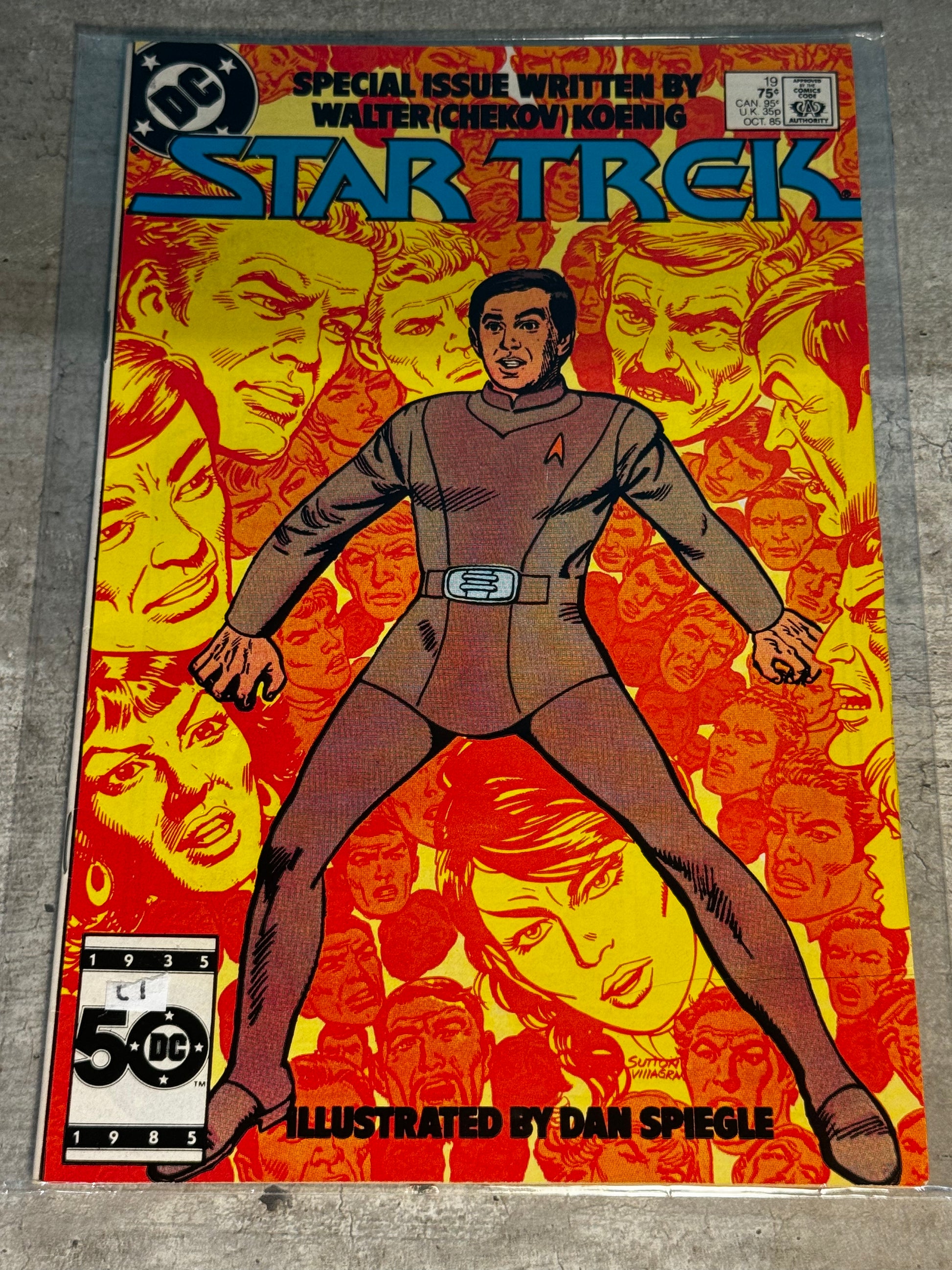 1985 - DC Comics - Star Trek, Vol. 1 #19 Var. A - VF- - Eng 1