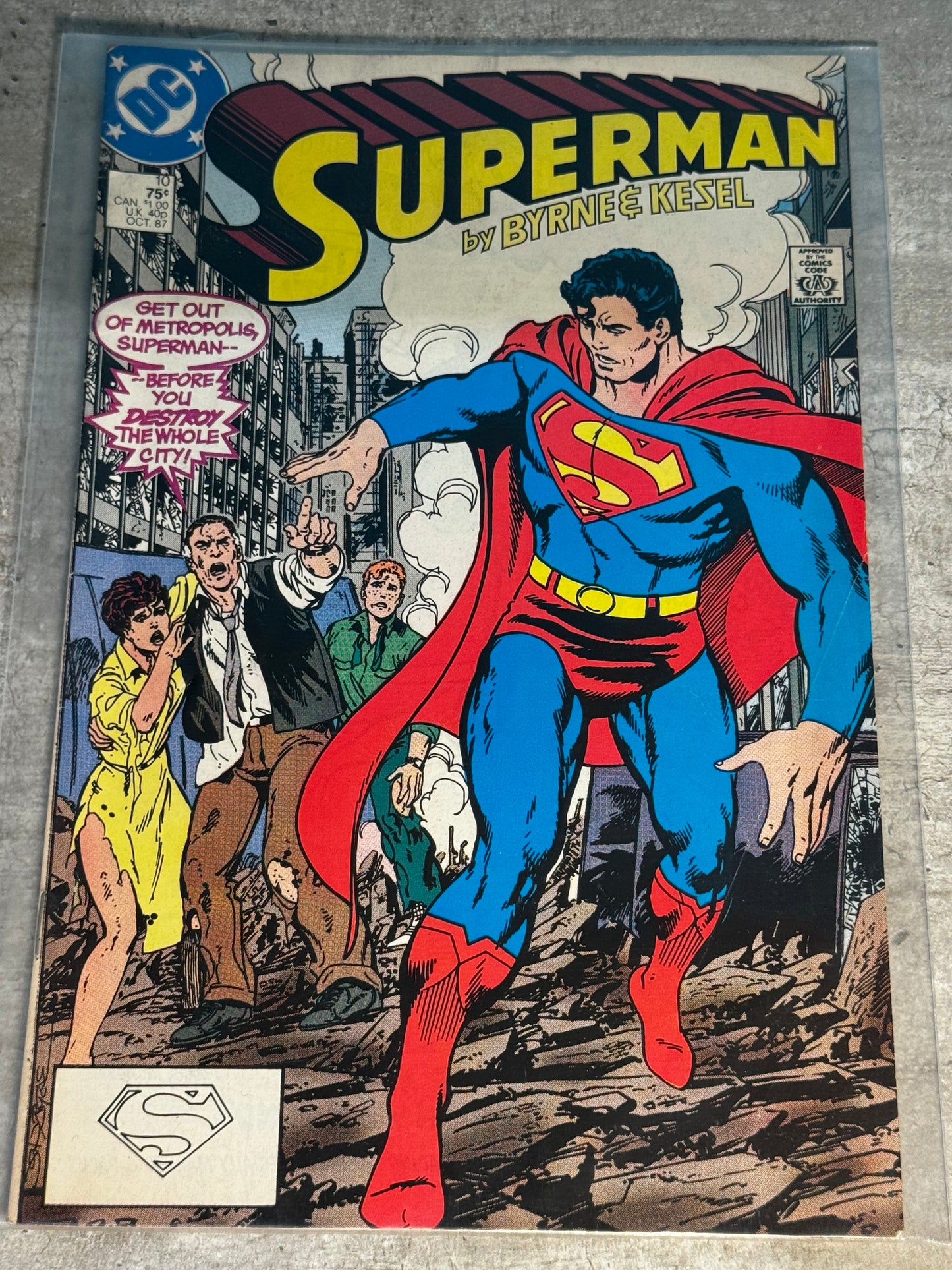 1987 - DC Comics - Superman, Vol. 2 #10 Var. A - F/VF - Eng 1