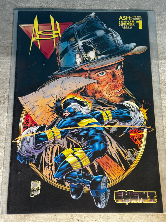 1996 - Event Comics - Ash: The Fire Within #1 Var. A - NM- - Eng 1