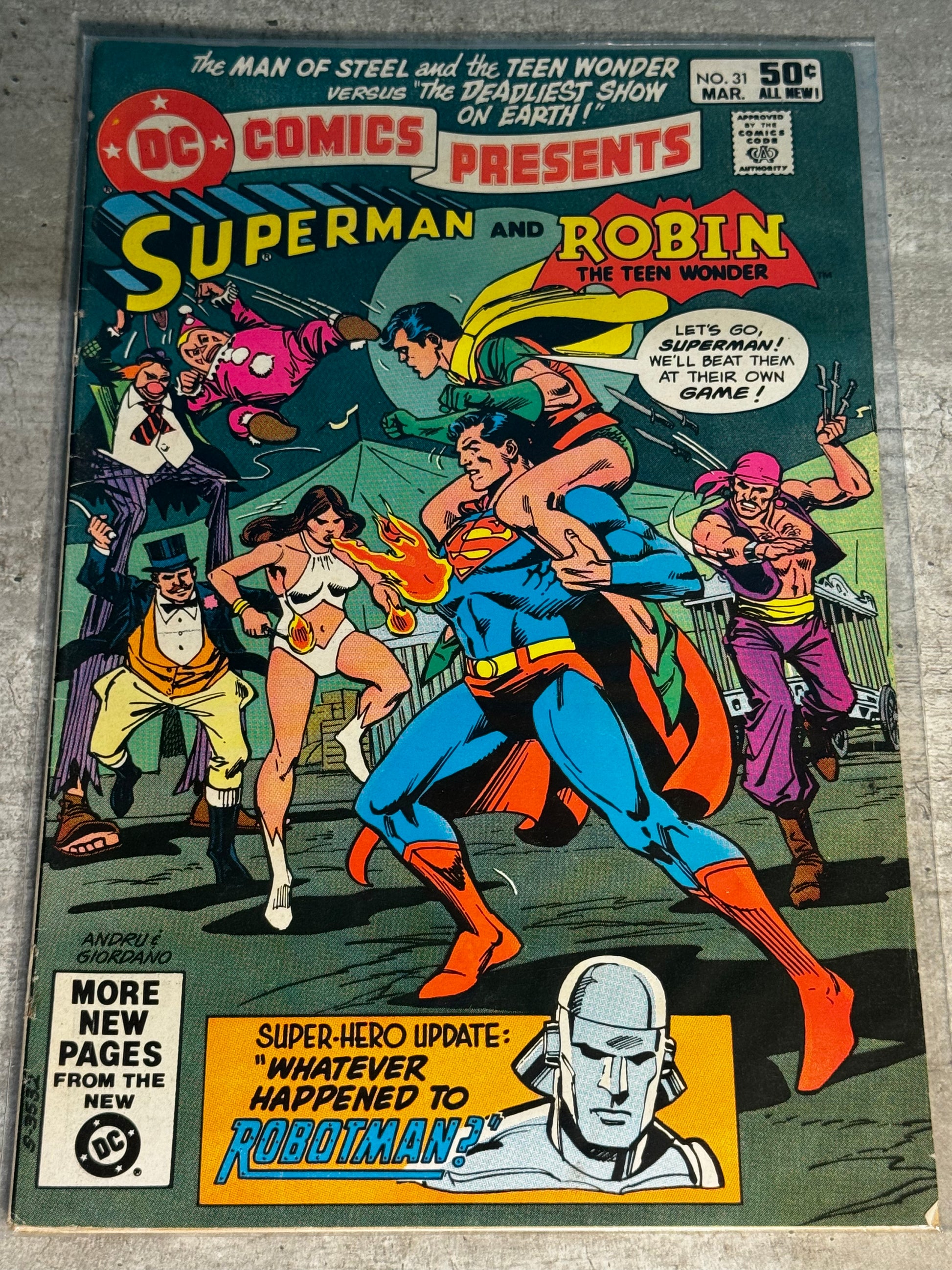 1981 - DC Comics - DC Comics Presents, Vol. 1 #31 Var. A - F+ - Eng 1