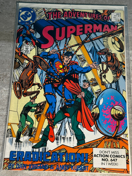 1989 - DC Comics - The Adventures of Superman #460 Var. A - F/VF - Eng 1