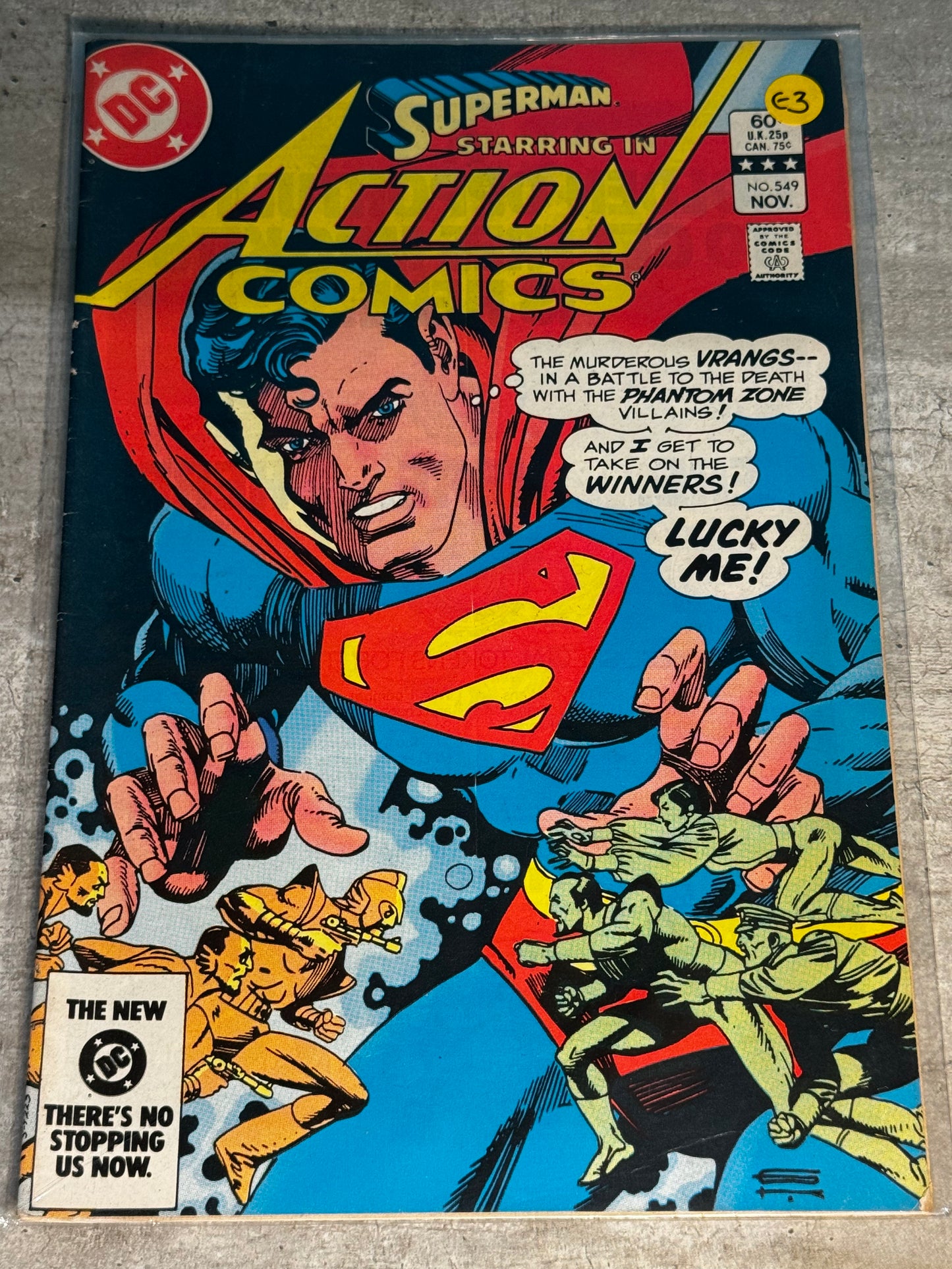 1983 - DC Comics - Action Comics, Vol. 1 #549 Var. A - F/VF - Eng 1