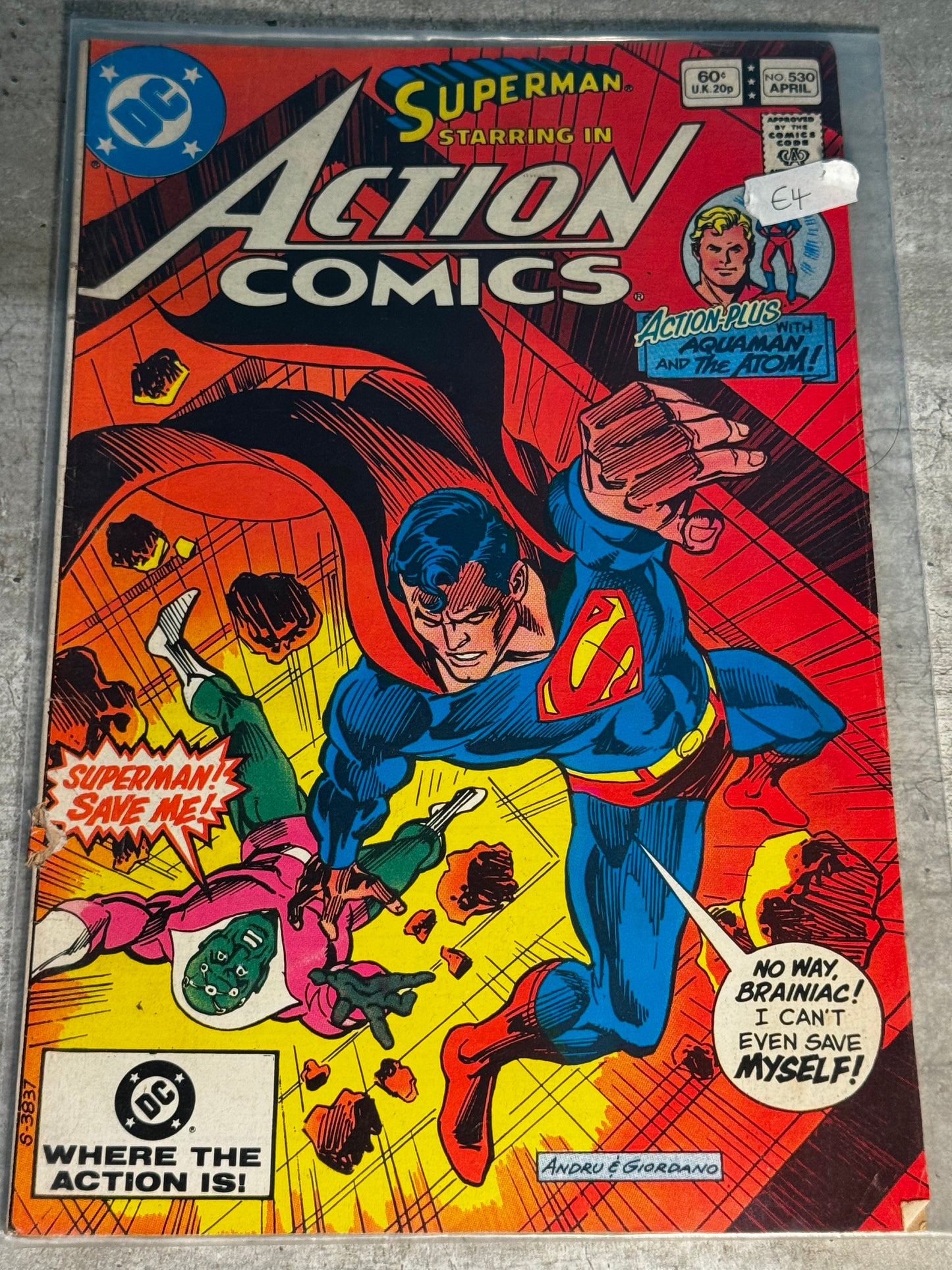 1982 - DC Comics - Action Comics, Vol. 1 #530 Var. A - F/VF - Eng 1