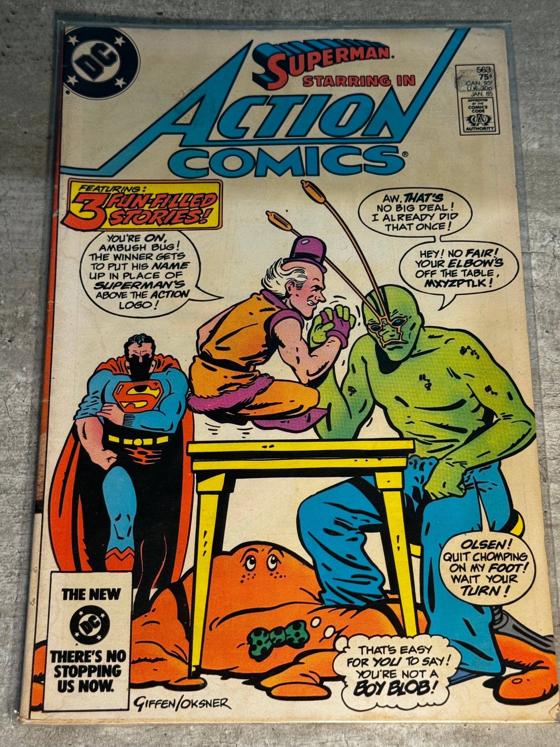 1984 - DC Comics - Action Comics, Vol. 1 #563 Var. A - F/VF - Eng 1