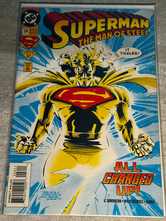 1993 - DC Comics - Superman: The Man of Steel #28 Var. A - VF+ - Eng 1